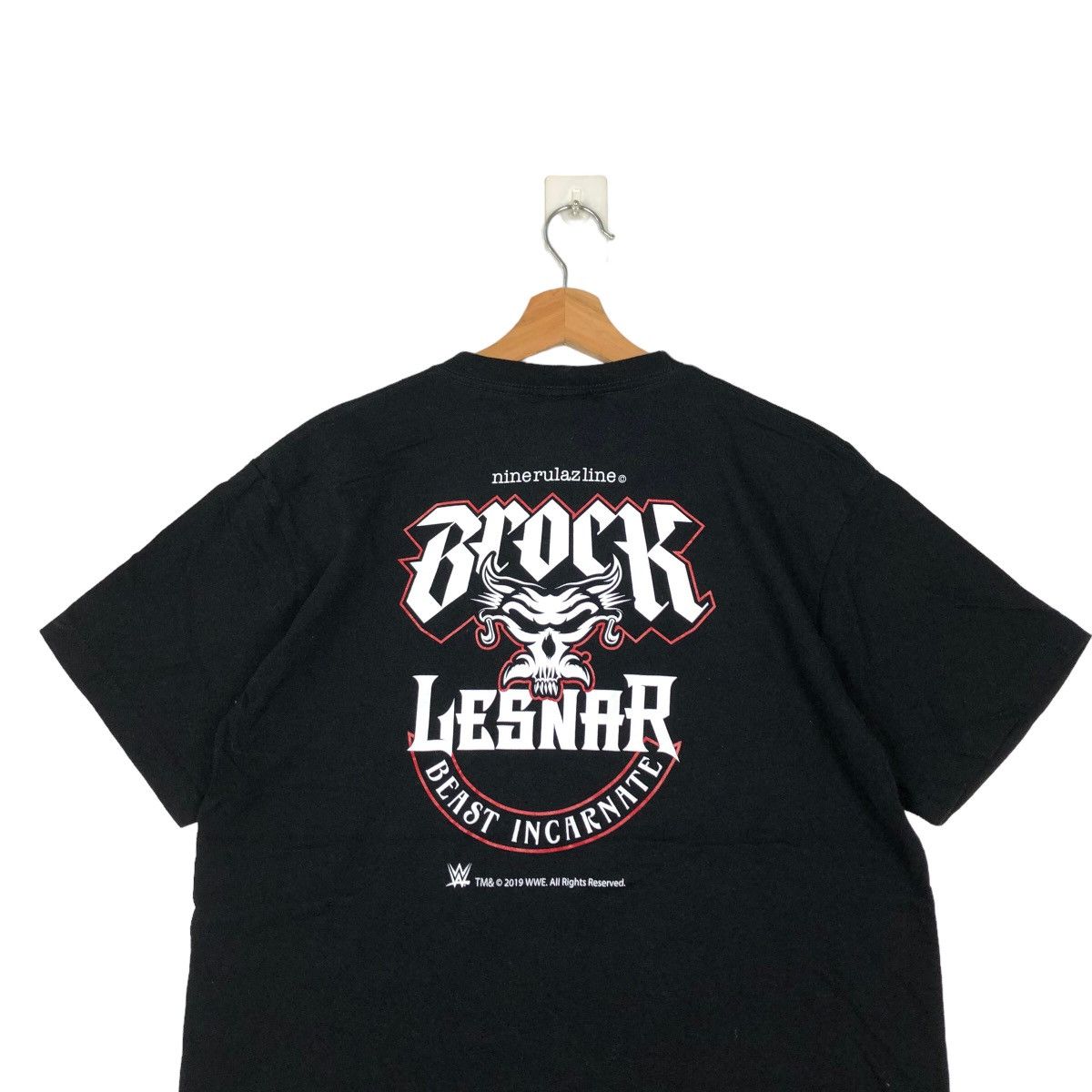 Japanese Brand 🔥90’s Vintage Ninerulazline Brock Lesnar WWE Size US L / EU 52-54 / 3 - 8 Thumbnail