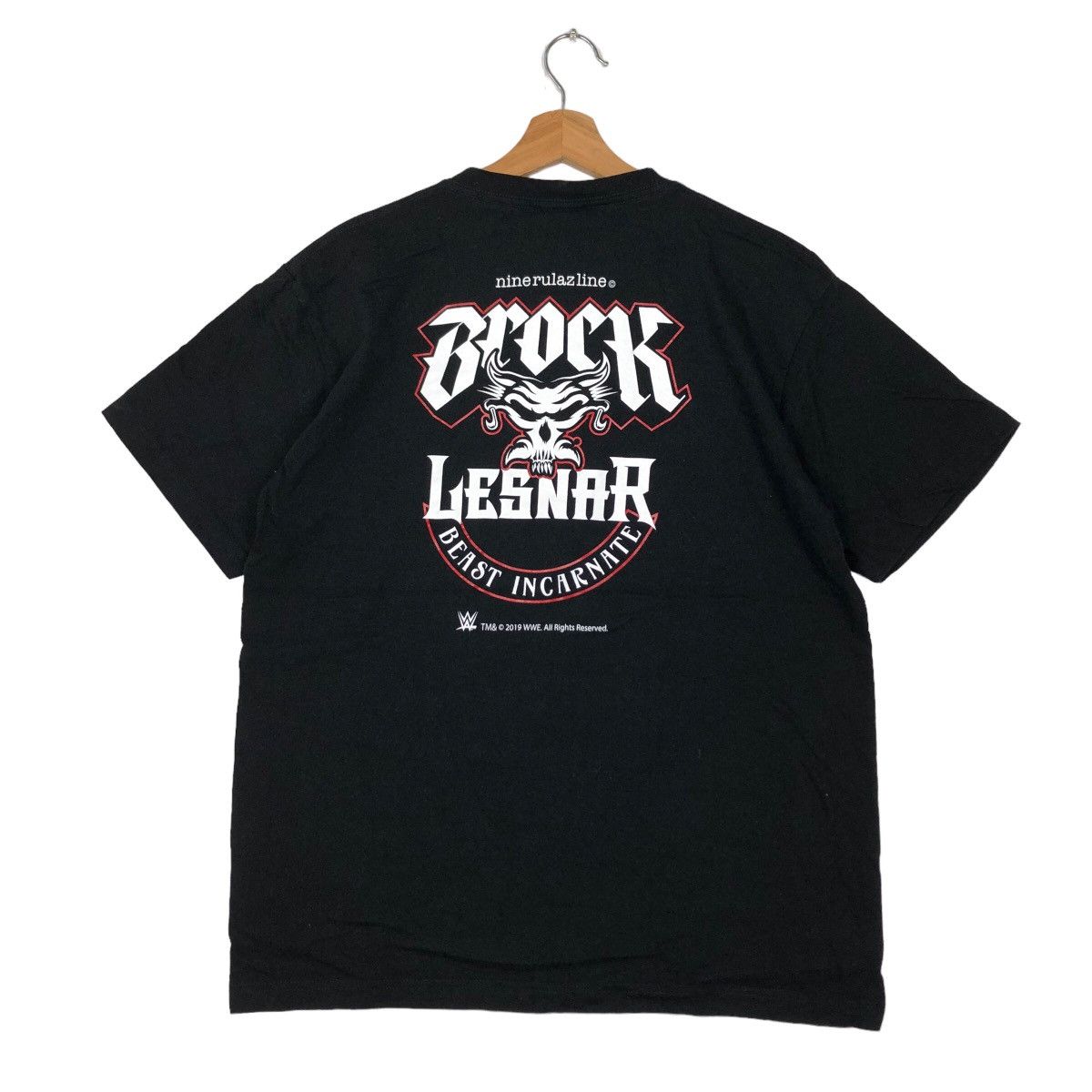 Japanese Brand 🔥90’s Vintage Ninerulazline Brock Lesnar WWE Size US L / EU 52-54 / 3 - 7 Thumbnail