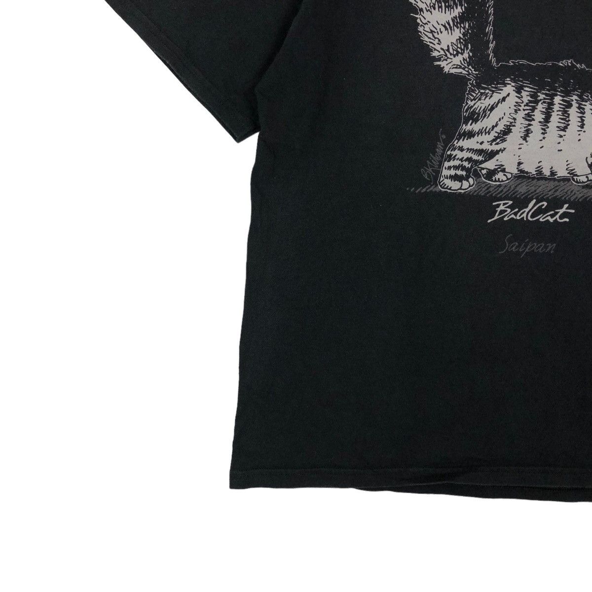 Japanese Brand 🔥90’s Vintage Badcat Saipan Fat Cat Tee Big Logo Size US M / EU 48-50 / 2 - 3 Thumbnail