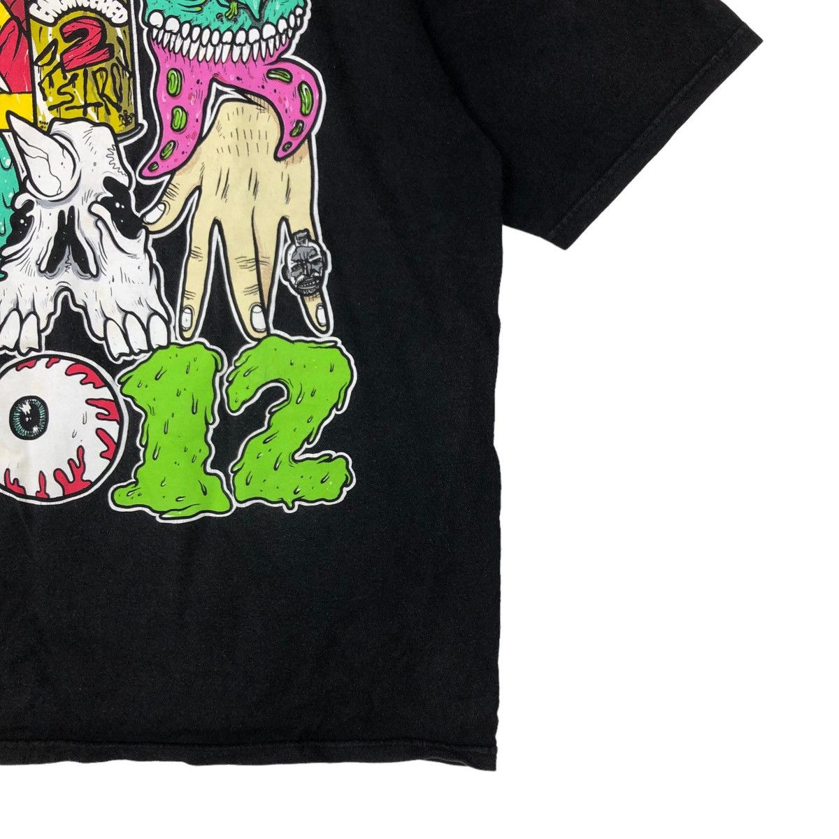 Japanese Brand 🔥RARE AIR JAM 2012 STREETWEAR DESIGN TEE BIG LOGO Size US L / EU 52-54 / 3 - 4 Thumbnail