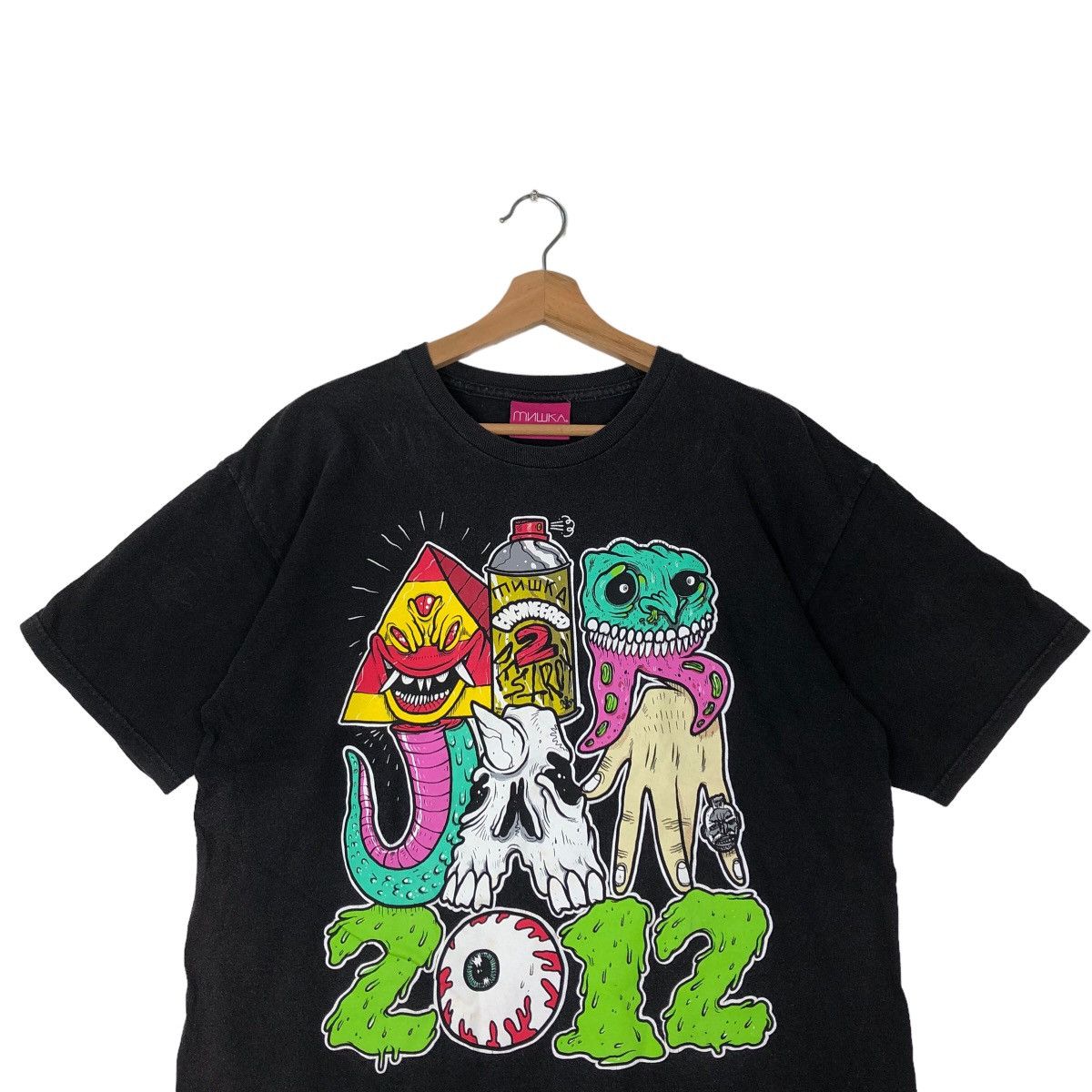 Japanese Brand 🔥RARE AIR JAM 2012 STREETWEAR DESIGN TEE BIG LOGO Size US L / EU 52-54 / 3 - 2 Thumbnail
