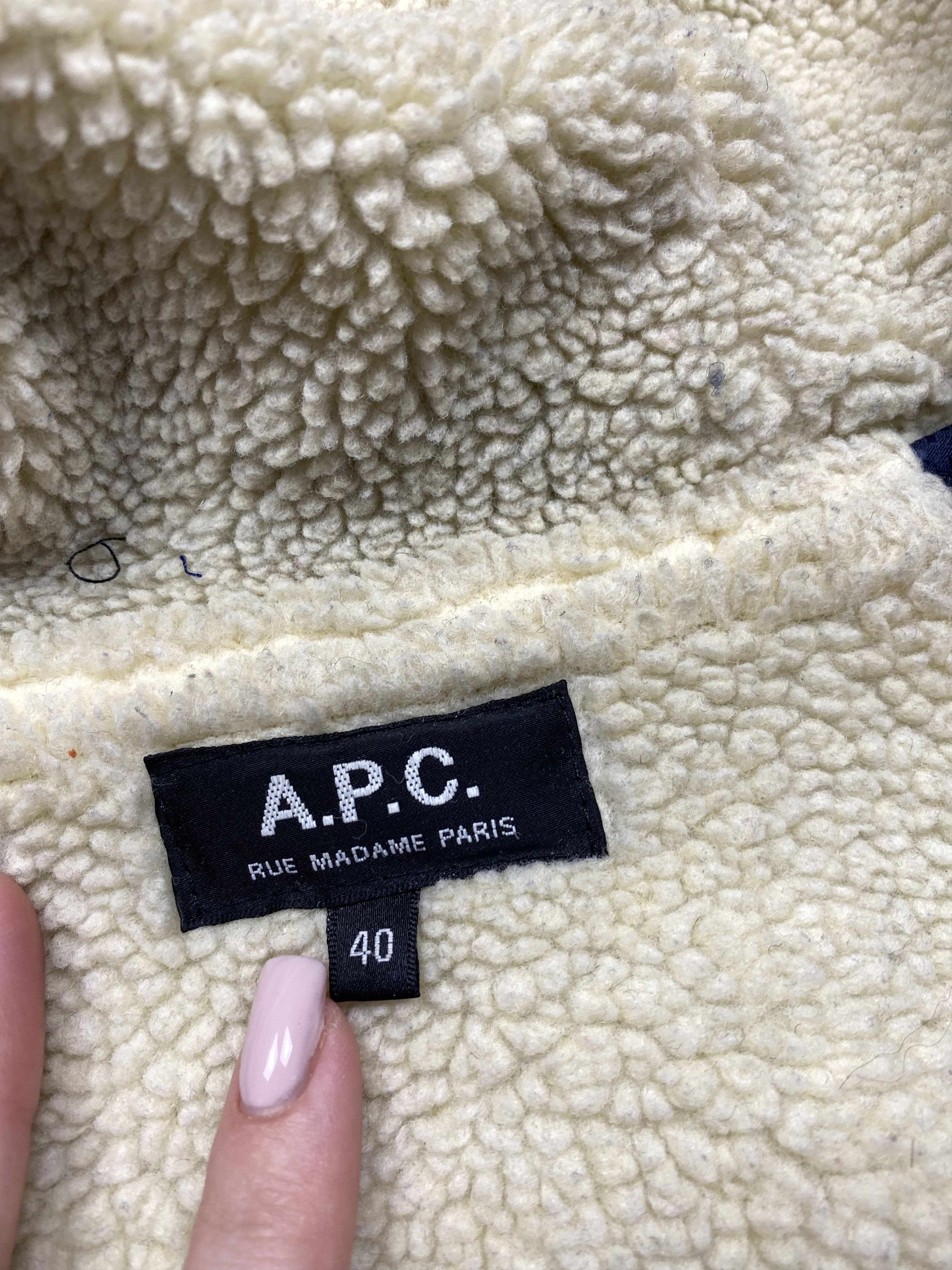 A.P.C. A.P.C. Rue Madame Paris Vintage Womens Wool Coat Ladies Size M / US 6-8 / IT 42-44 - 4 Thumbnail