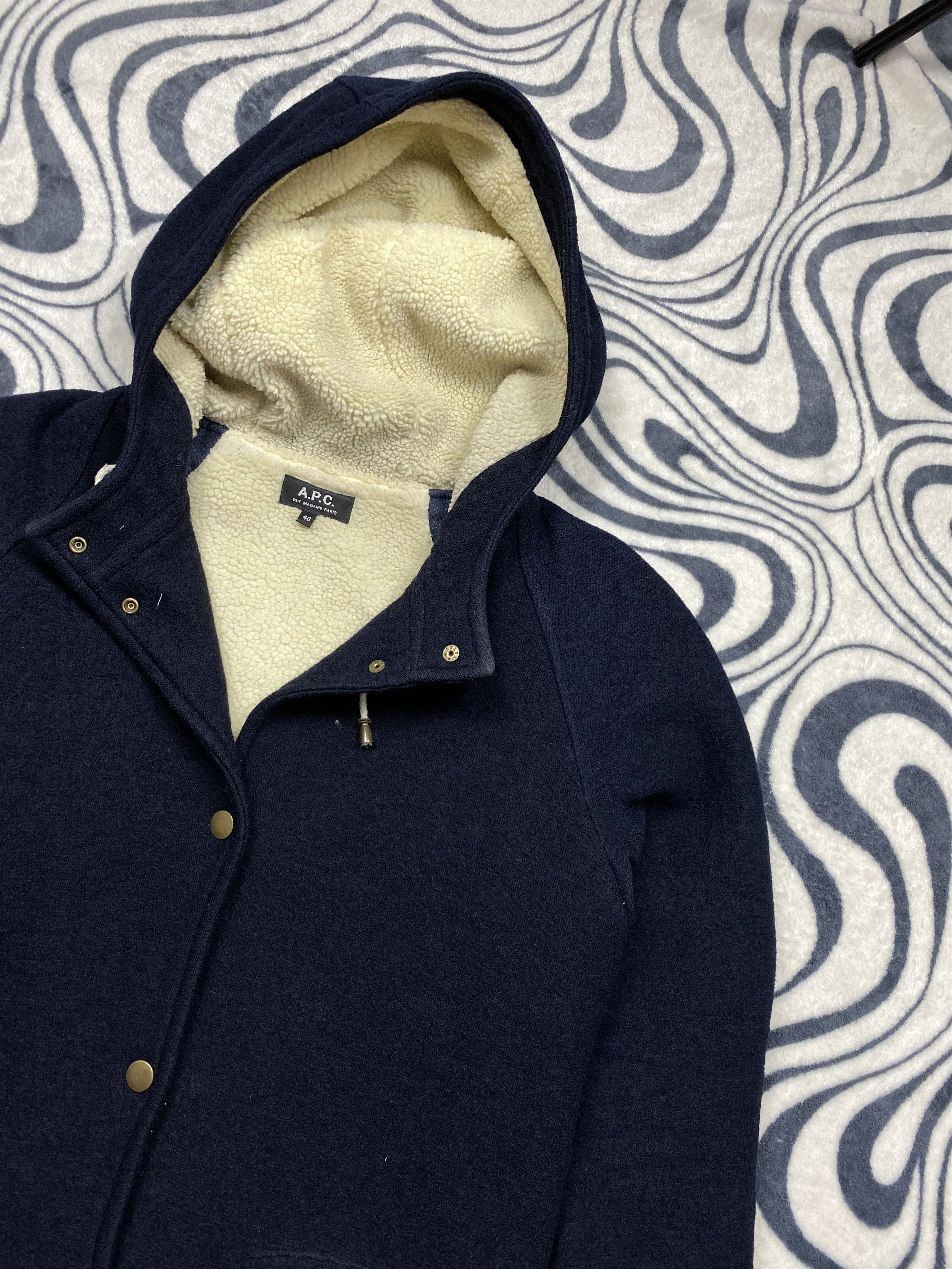 A.P.C. A.P.C. Rue Madame Paris Vintage Womens Wool Coat Ladies Size M / US 6-8 / IT 42-44 - 2 Thumbnail