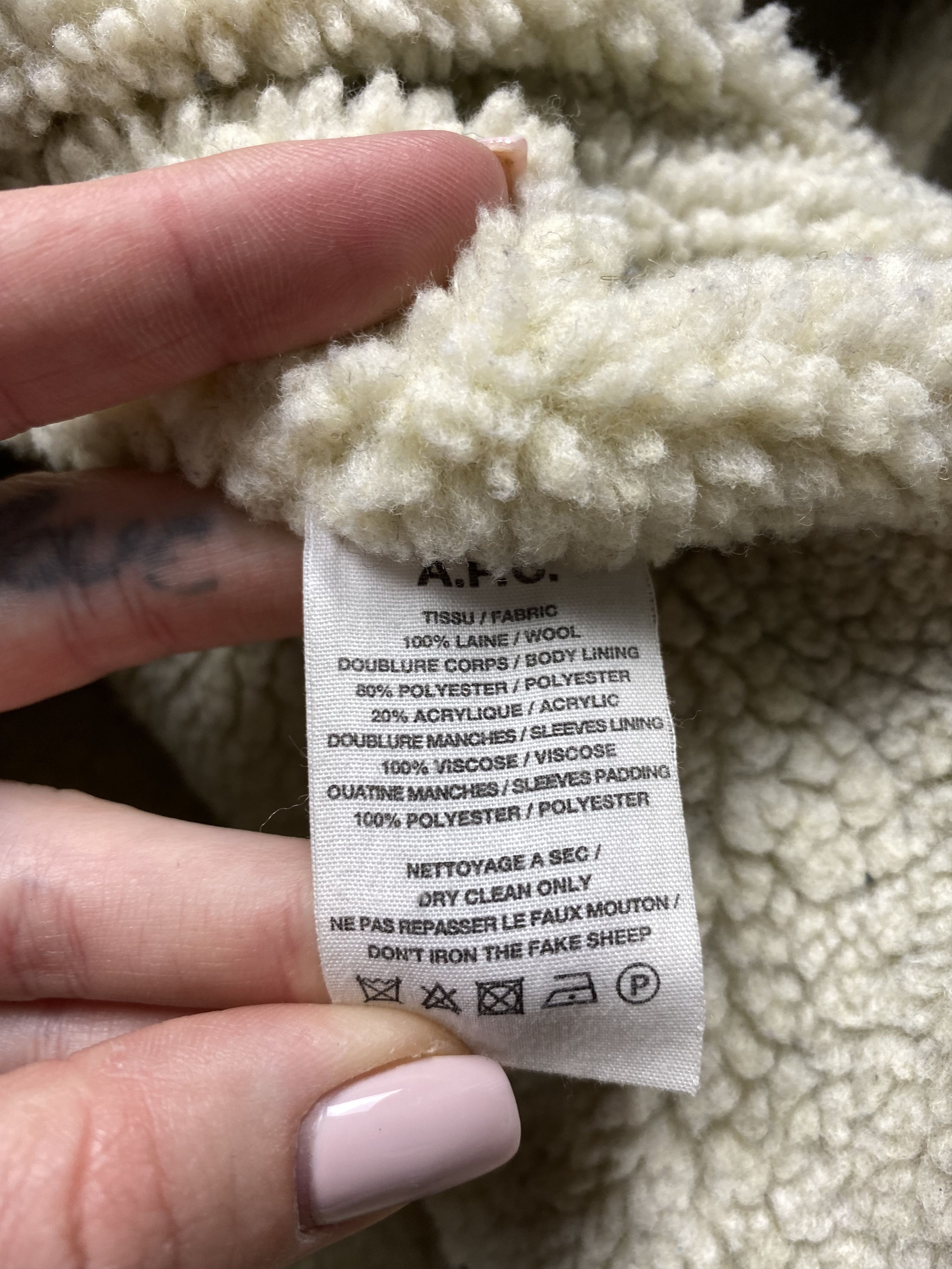 A.P.C. A.P.C. Rue Madame Paris Vintage Womens Wool Coat Ladies Size M / US 6-8 / IT 42-44 - 5 Thumbnail