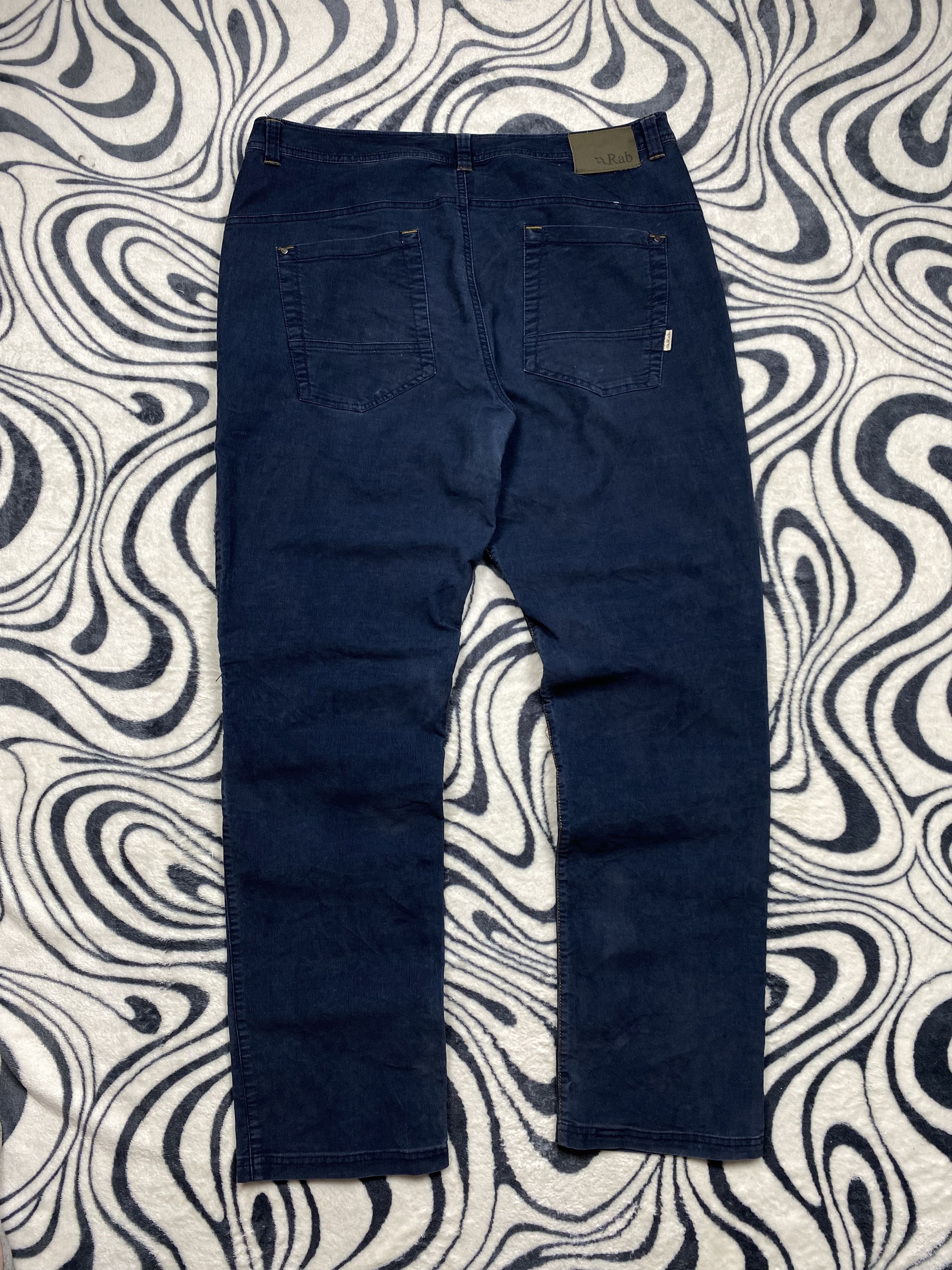 Rab Rab Vintage Mens Corduroy Hiking Outdoor Pants Y2K Size US 36 / EU 52 - 7 Thumbnail