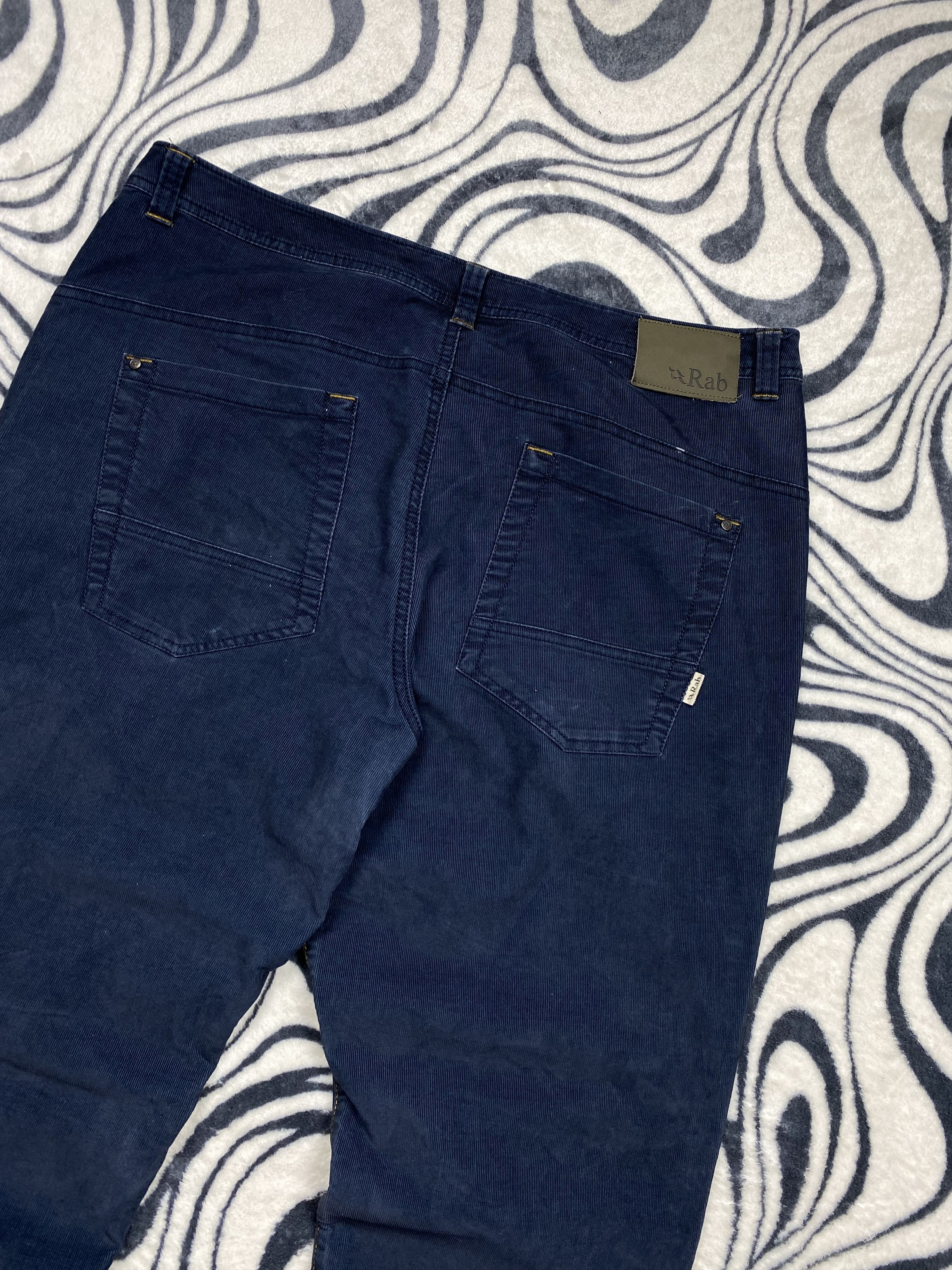 Rab Rab Vintage Mens Corduroy Hiking Outdoor Pants Y2K Size US 36 / EU 52 - 8 Thumbnail