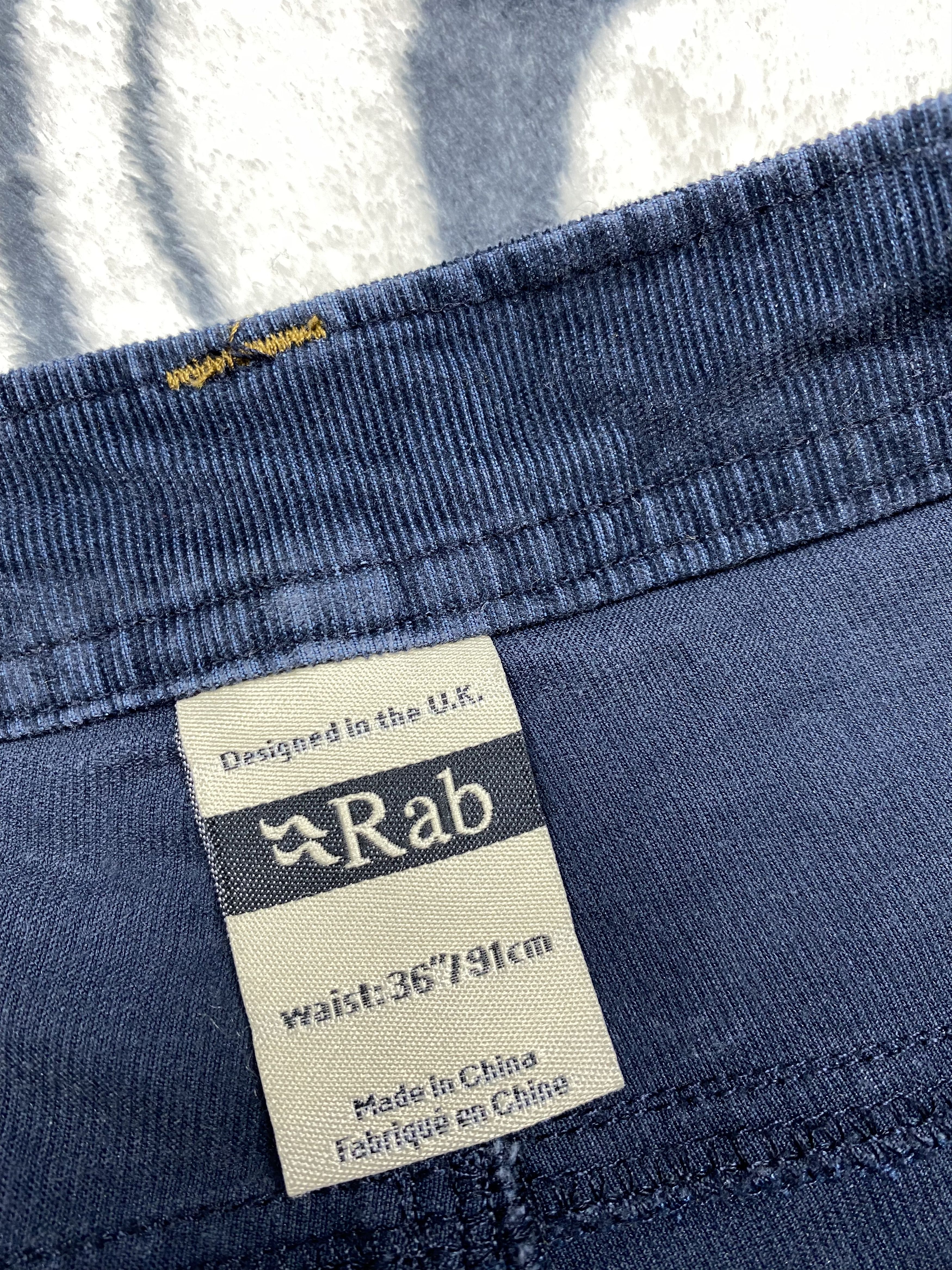 Rab Rab Vintage Mens Corduroy Hiking Outdoor Pants Y2K Size US 36 / EU 52 - 5 Thumbnail