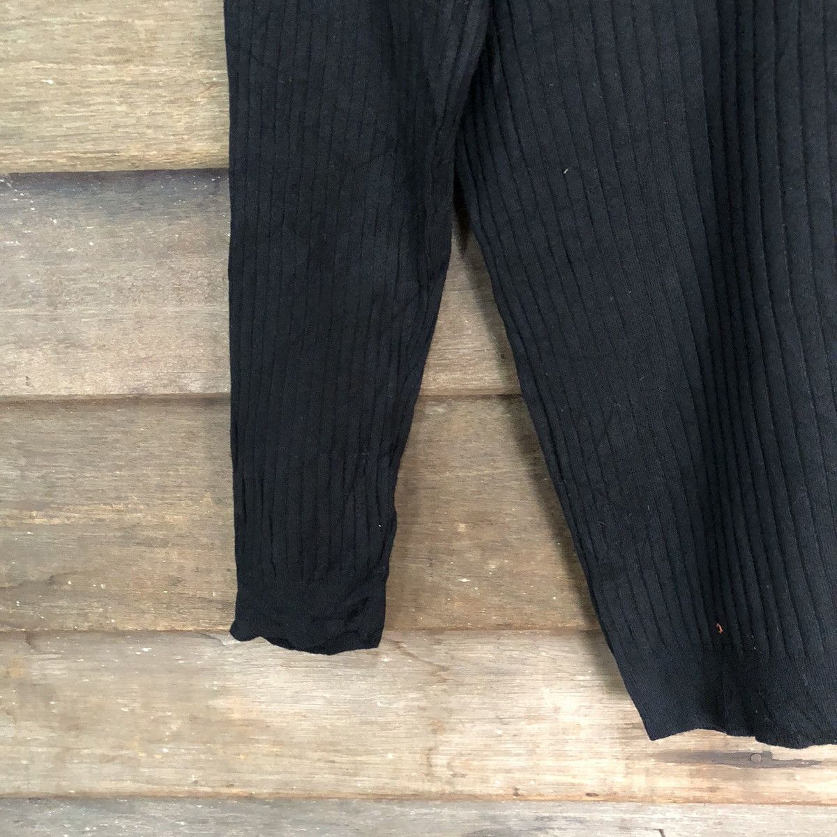 Japanese Brand Top Valu Black Patterned Cardigans knitwear #7284 Size S / US 4 / IT 40 - 9 Thumbnail