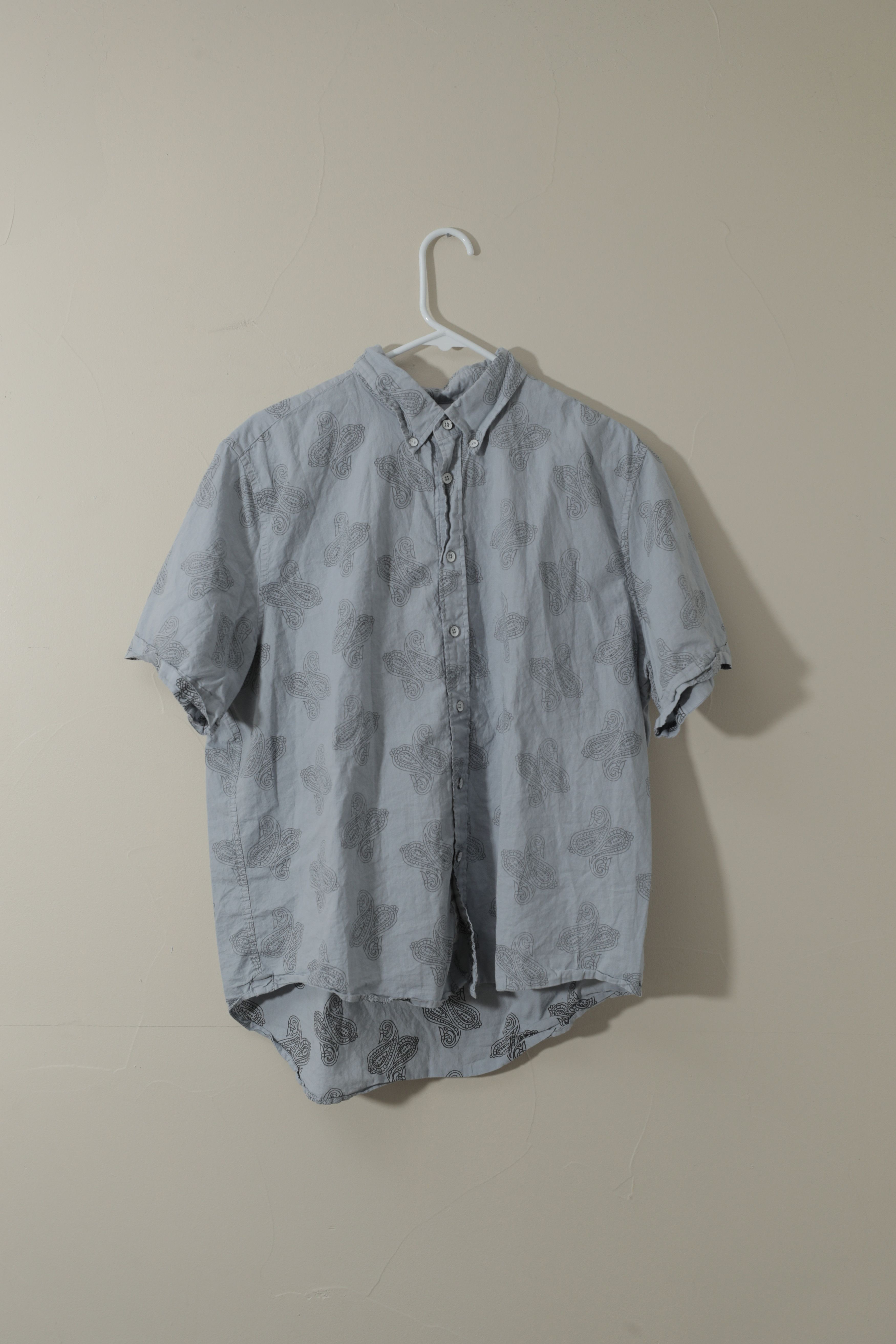 Rag & Bone Rag & Bone Smith Button-down Shirt In Paisley (XL) Size US XL / EU 56 / 4 - 1 Thumbnail