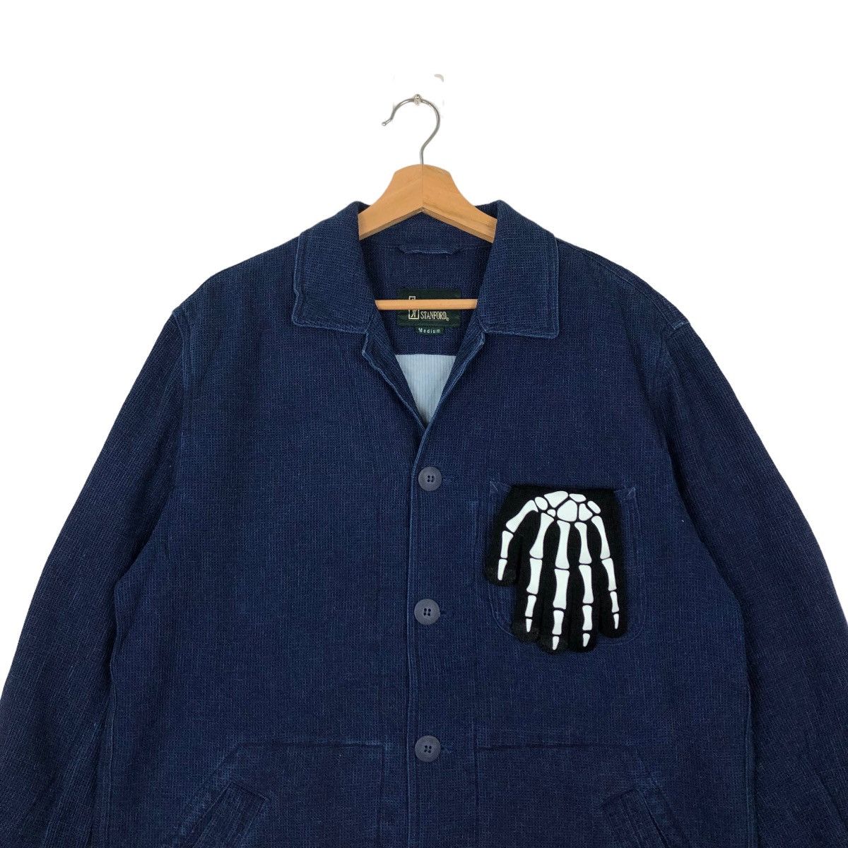 🔥RARE STANFORD JAPAN BLUE BLUE INSPIRE DESIGN CHORE JACKET