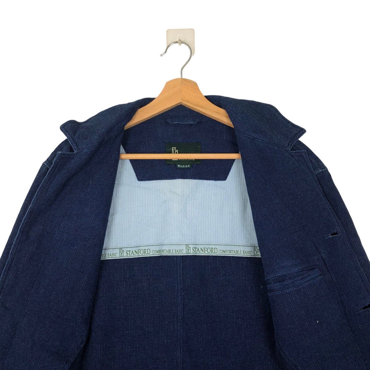 🔥RARE STANFORD JAPAN BLUE BLUE INSPIRE DESIGN CHORE JACKET