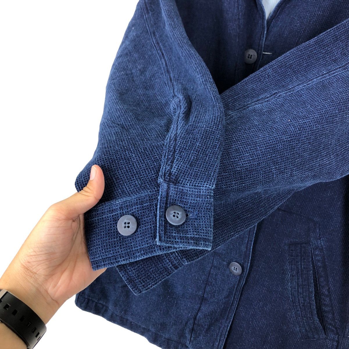 🔥RARE STANFORD JAPAN BLUE BLUE INSPIRE DESIGN CHORE JACKET