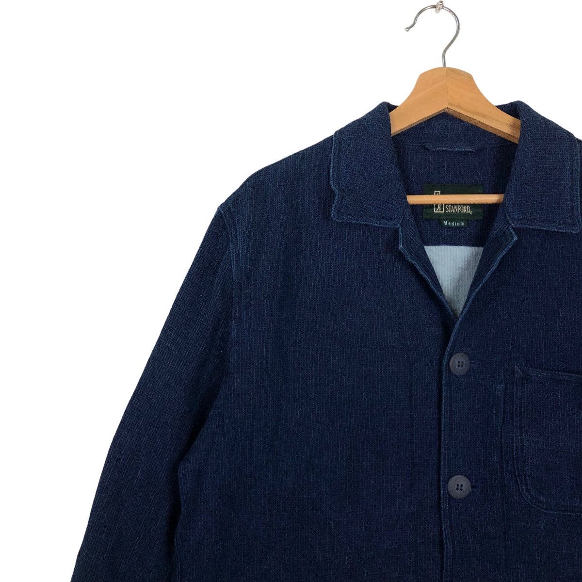 🔥RARE STANFORD JAPAN BLUE BLUE INSPIRE DESIGN CHORE JACKET