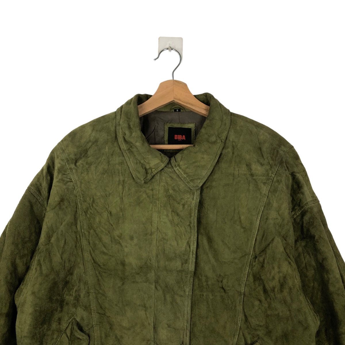 Japanese Brand 🔥VINTAGE RIOT RIOT LEATHER BOMBER JACKET BIBA PARIS Size US M / EU 48-50 / 2 - 2 Thumbnail
