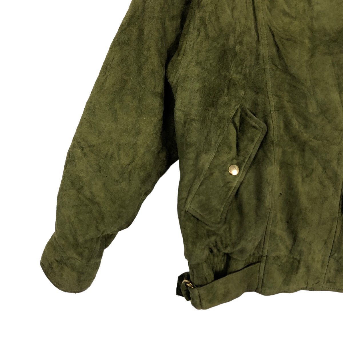 Japanese Brand 🔥VINTAGE RIOT RIOT LEATHER BOMBER JACKET BIBA PARIS Size US M / EU 48-50 / 2 - 3 Thumbnail