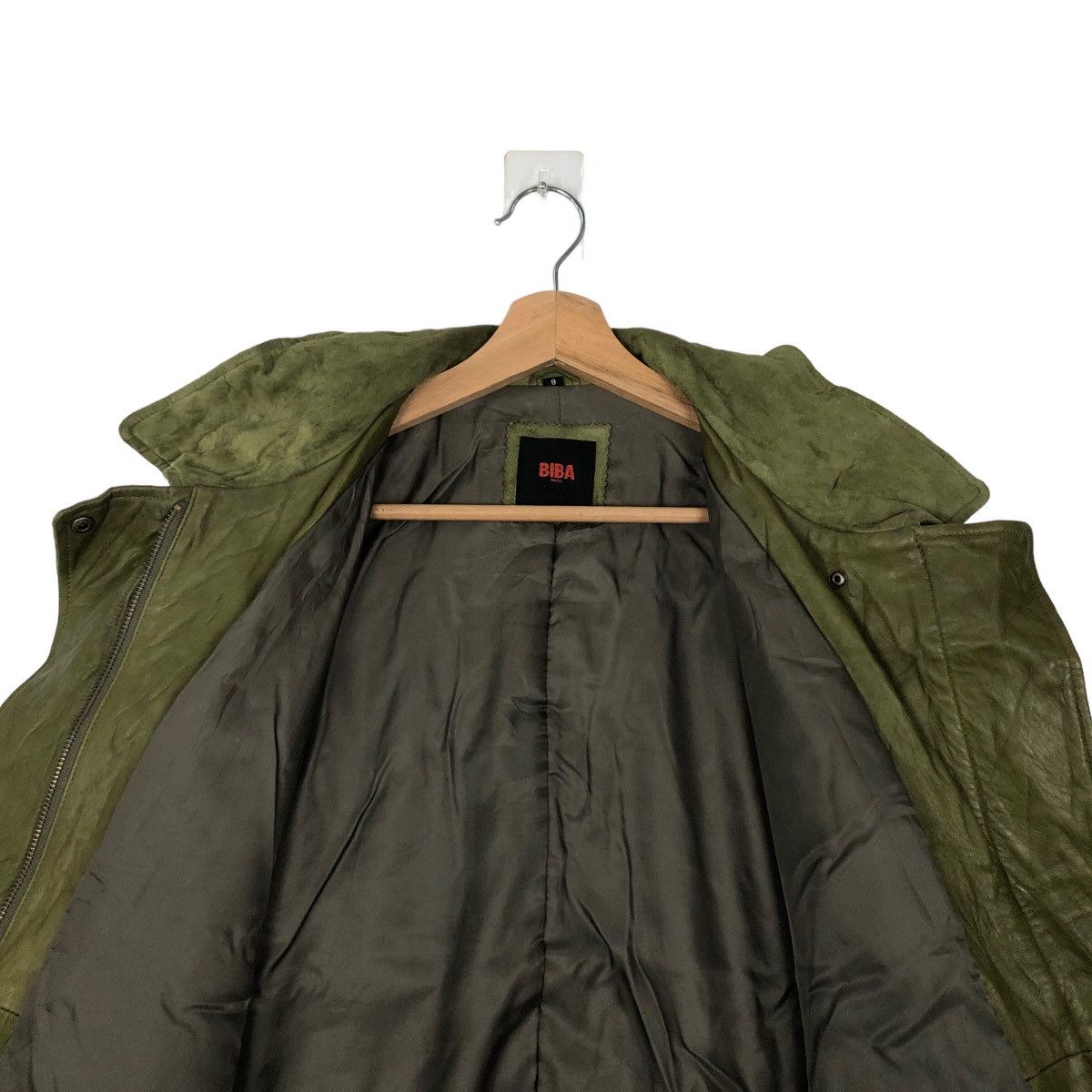 Japanese Brand 🔥VINTAGE RIOT RIOT LEATHER BOMBER JACKET BIBA PARIS Size US M / EU 48-50 / 2 - 10 Thumbnail