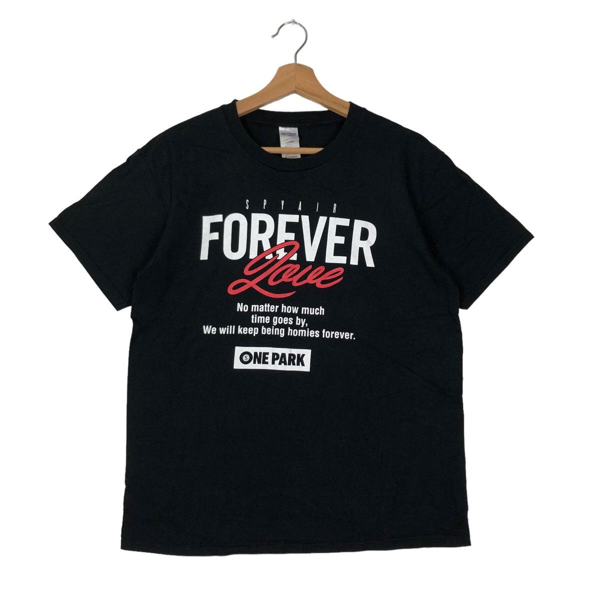 Band Tees 🔥90’s Vintage Band Tees One Park Forever Love Spell Out Size US M / EU 48-50 / 2 - 1 Thumbnail