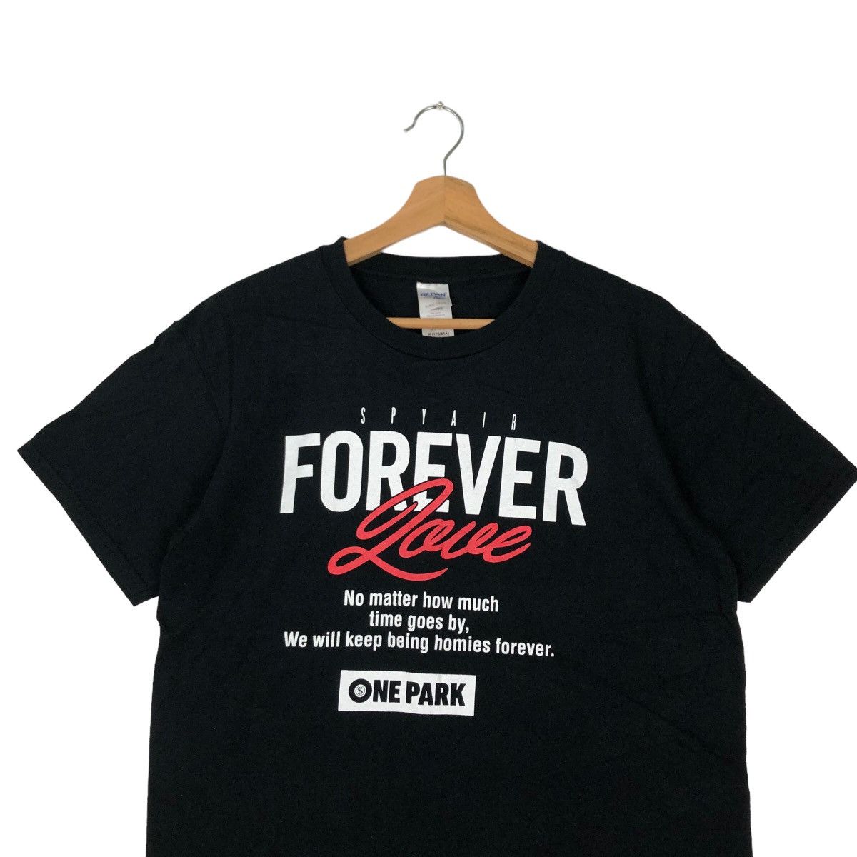 Band Tees 🔥90’s Vintage Band Tees One Park Forever Love Spell Out Size US M / EU 48-50 / 2 - 2 Thumbnail