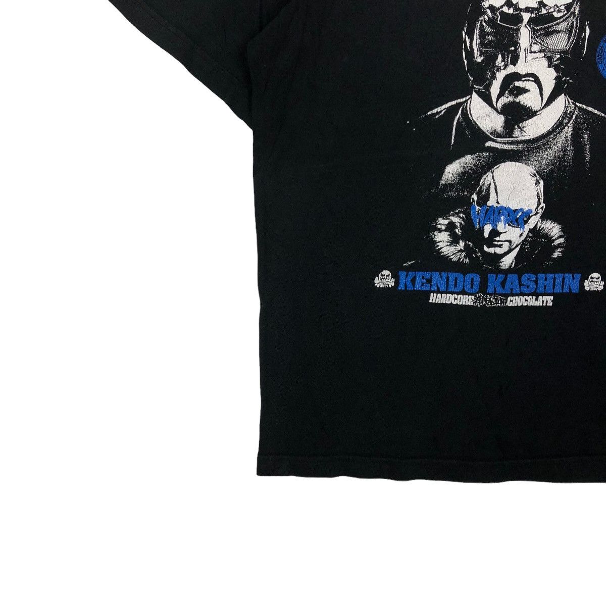 Japanese Brand 🔥RARE PUNK DESIGN TEE HARDCORE CHOCOLATE KENDO KASHIN JAPAN Size US L / EU 52-54 / 3 - 3 Thumbnail