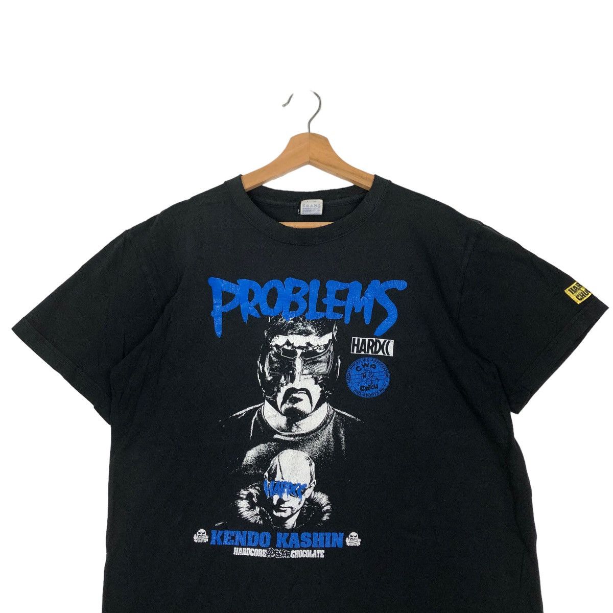 Japanese Brand 🔥RARE PUNK DESIGN TEE HARDCORE CHOCOLATE KENDO KASHIN JAPAN Size US L / EU 52-54 / 3 - 2 Thumbnail