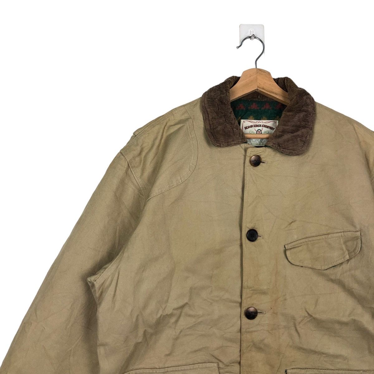 Japanese Brand 🔥90s DETROIT DUCK CANVAS CHORE JACKET STONE AND TIMBER RARE Size US M / EU 48-50 / 2 - 6 Thumbnail