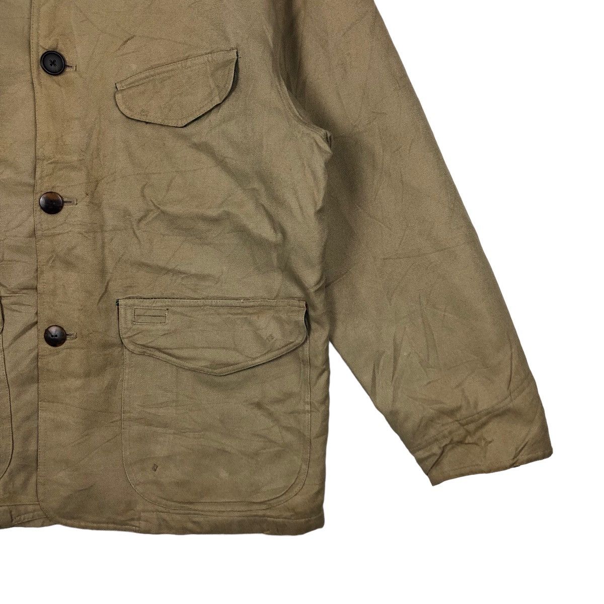 Japanese Brand 🔥90s DETROIT DUCK CANVAS CHORE JACKET STONE AND TIMBER RARE Size US M / EU 48-50 / 2 - 4 Thumbnail