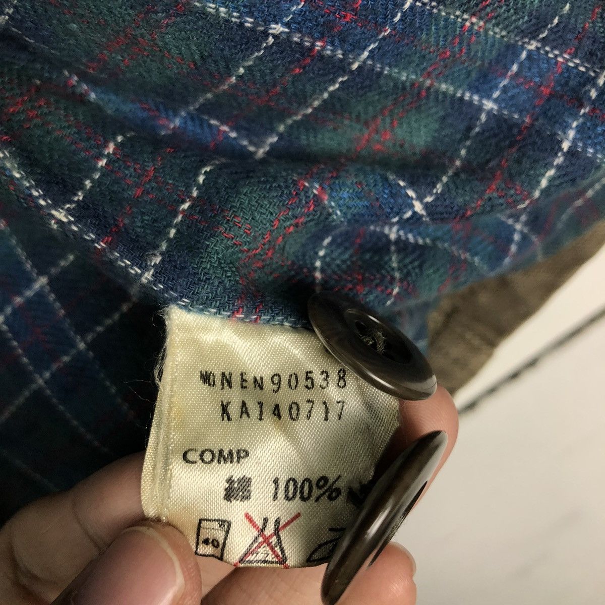 Japanese Brand 🔥90’s HIKORY CHORE JACKET WORK REASON BY ISSEY MIYAKE Size US M / EU 48-50 / 2 - 13 Thumbnail