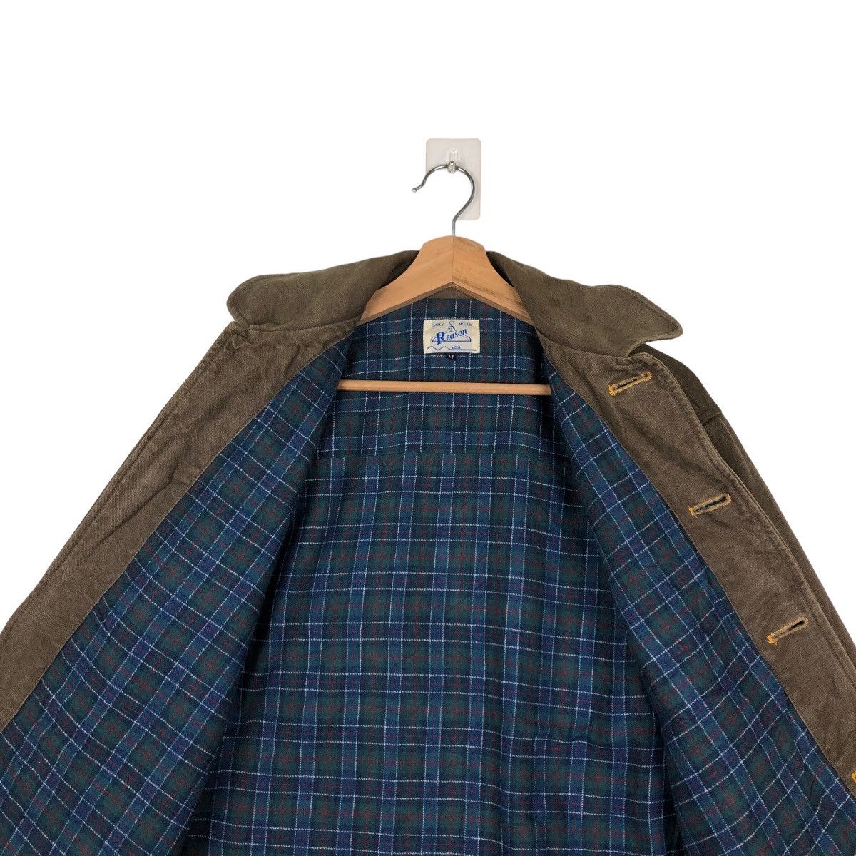 Japanese Brand 🔥90’s HIKORY CHORE JACKET WORK REASON BY ISSEY MIYAKE Size US M / EU 48-50 / 2 - 10 Thumbnail