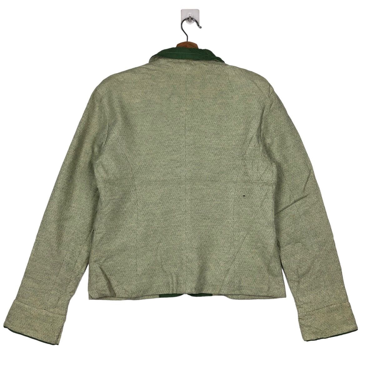 Japanese Brand 🔥TWEED JACKET CROPPED ISSEY MIYAKE BY COURREGES PARIS Size US M / EU 48-50 / 2 - 7 Thumbnail