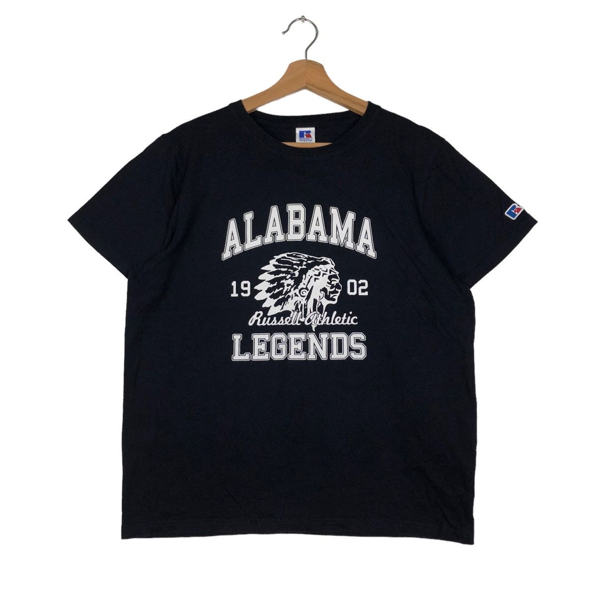 Japanese Brand 🔥90’s VINTAGE 1902 ALABAMA LEGENDS RUSSELL ATHLETIC TEE Size US L / EU 52-54 / 3 - 1 Thumbnail