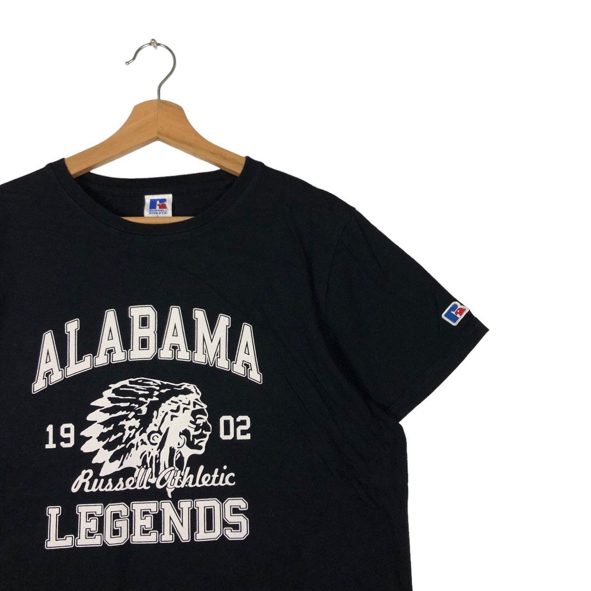 Japanese Brand 🔥90’s VINTAGE 1902 ALABAMA LEGENDS RUSSELL ATHLETIC TEE Size US L / EU 52-54 / 3 - 5 Thumbnail