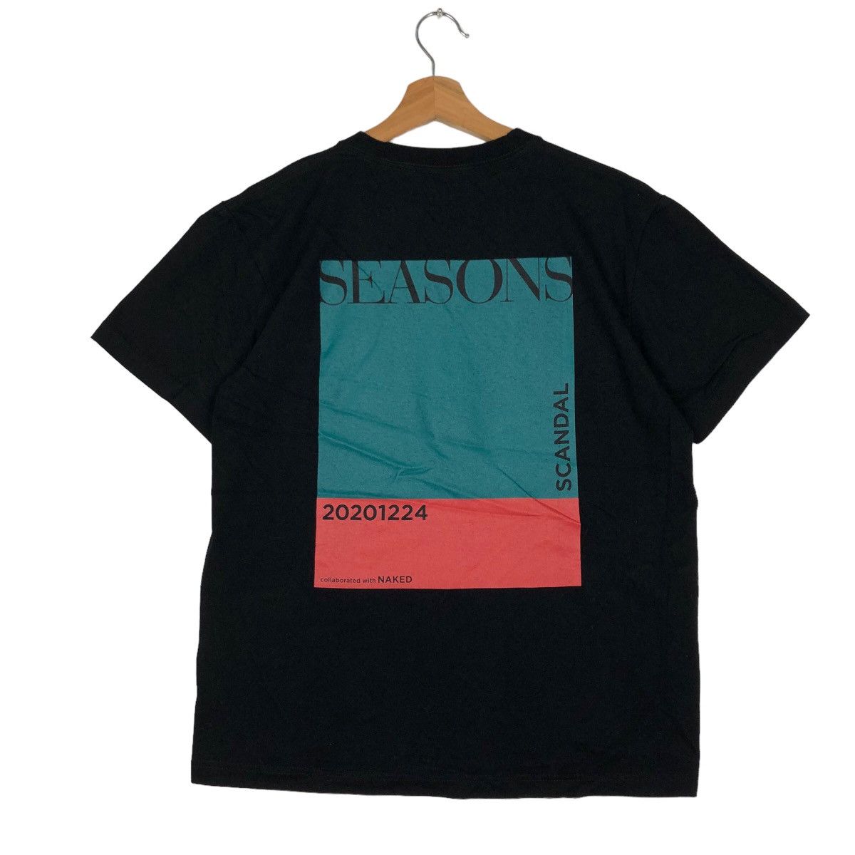 Japanese Brand 🔥VINTAGE SCANDAL SEASON TEE BIG LOGO STREETWEAR Size US M / EU 48-50 / 2 - 7 Thumbnail