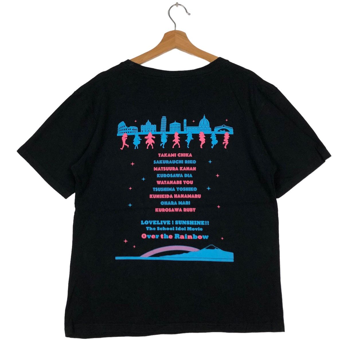 Japanese Brand 🔥VINTAGE LOVELIVE:SHUNSHINE BAND TEE BIG LOGO Size US M / EU 48-50 / 2 - 7 Thumbnail
