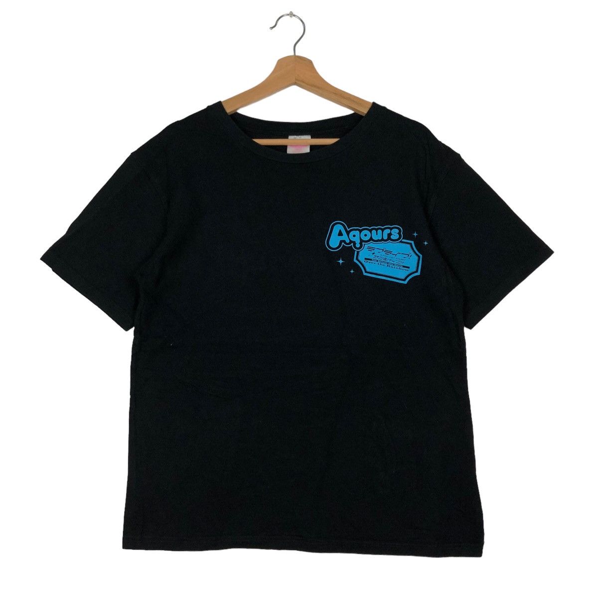 Japanese Brand 🔥VINTAGE LOVELIVE:SHUNSHINE BAND TEE BIG LOGO Size US M / EU 48-50 / 2 - 1 Thumbnail