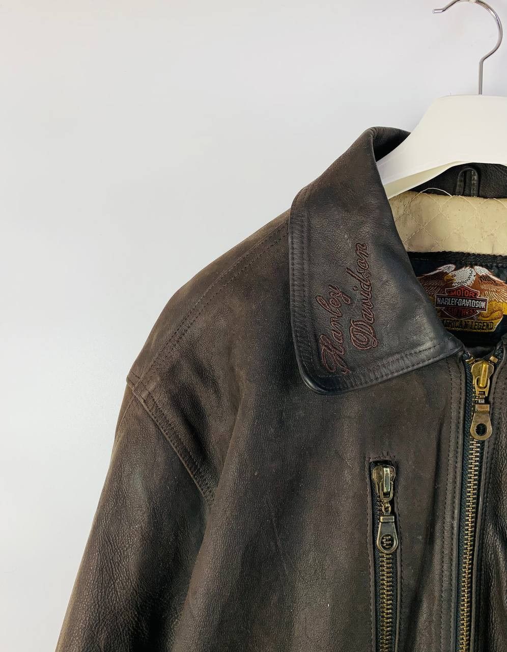 Harley Davidson Harley Davidson leather Jacket brown XXL Size US XXL / EU 58 / 5 - 2 Thumbnail