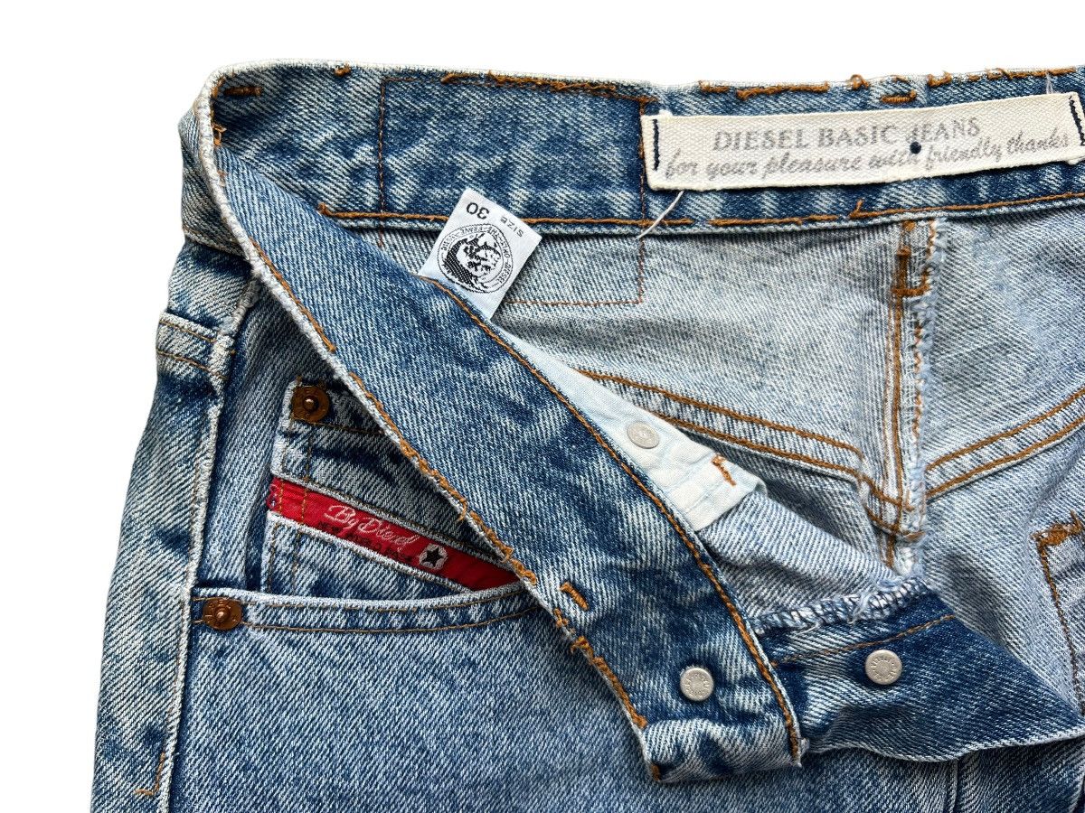 Diesel × Hysteric Glamour Vintage Diesel Italy Baggy Jeans Diesel Acid Wash Jeans 30 Size US 30 / EU 46 - 8 Thumbnail