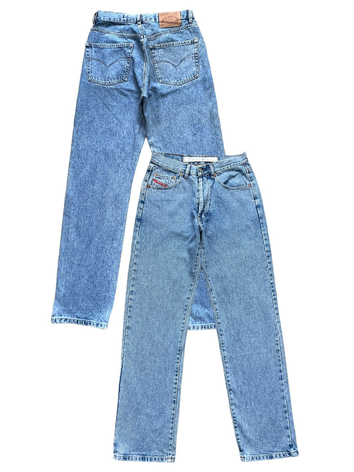 Diesel × Hysteric Glamour Vintage Diesel Italy Baggy Jeans Diesel Acid Wash Jeans 30 Size US 30 / EU 46 - 1 Thumbnail