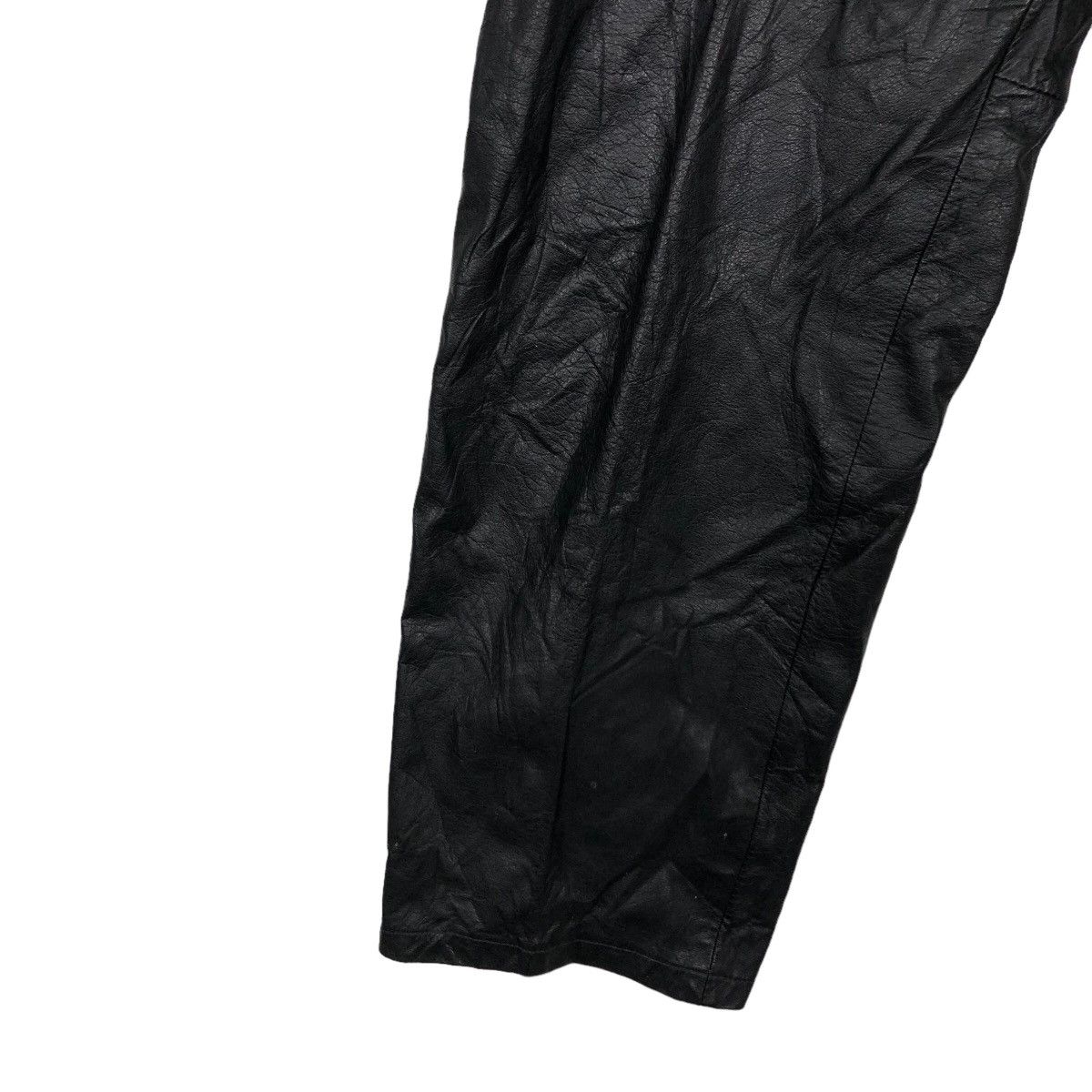 Genuine Leather 🔥RARE SOFT LEATHER PANTS JAPAN INSPIRE RICK OWENS Size US 30 / EU 46 - 3 Thumbnail