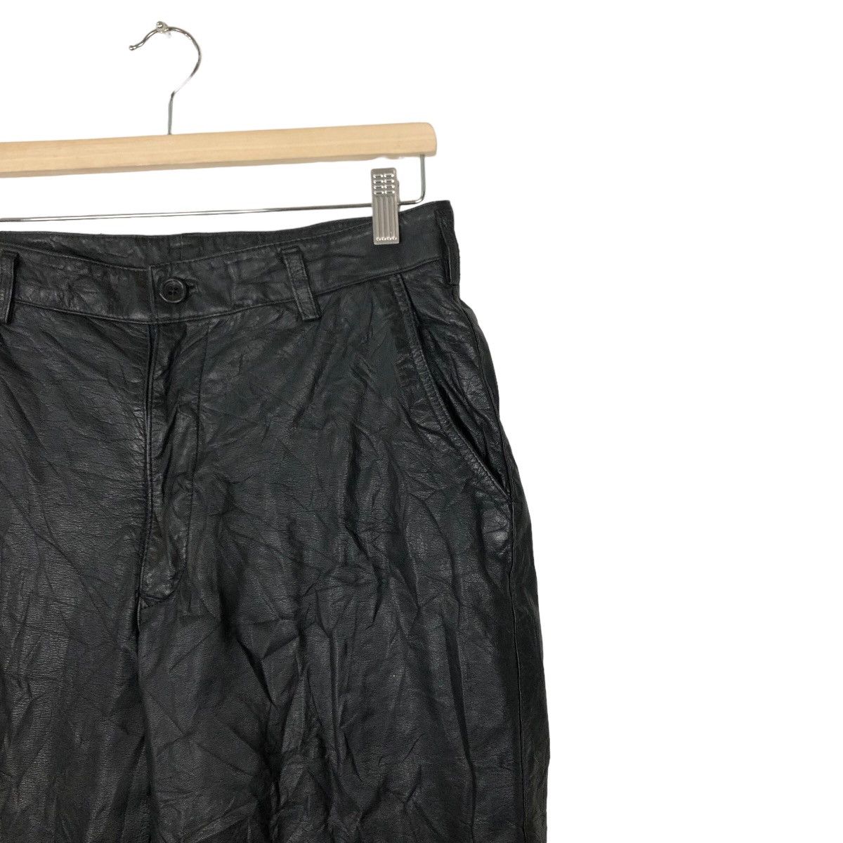 Genuine Leather 🔥RARE SOFT LEATHER PANTS JAPAN INSPIRE RICK OWENS Size US 30 / EU 46 - 5 Thumbnail