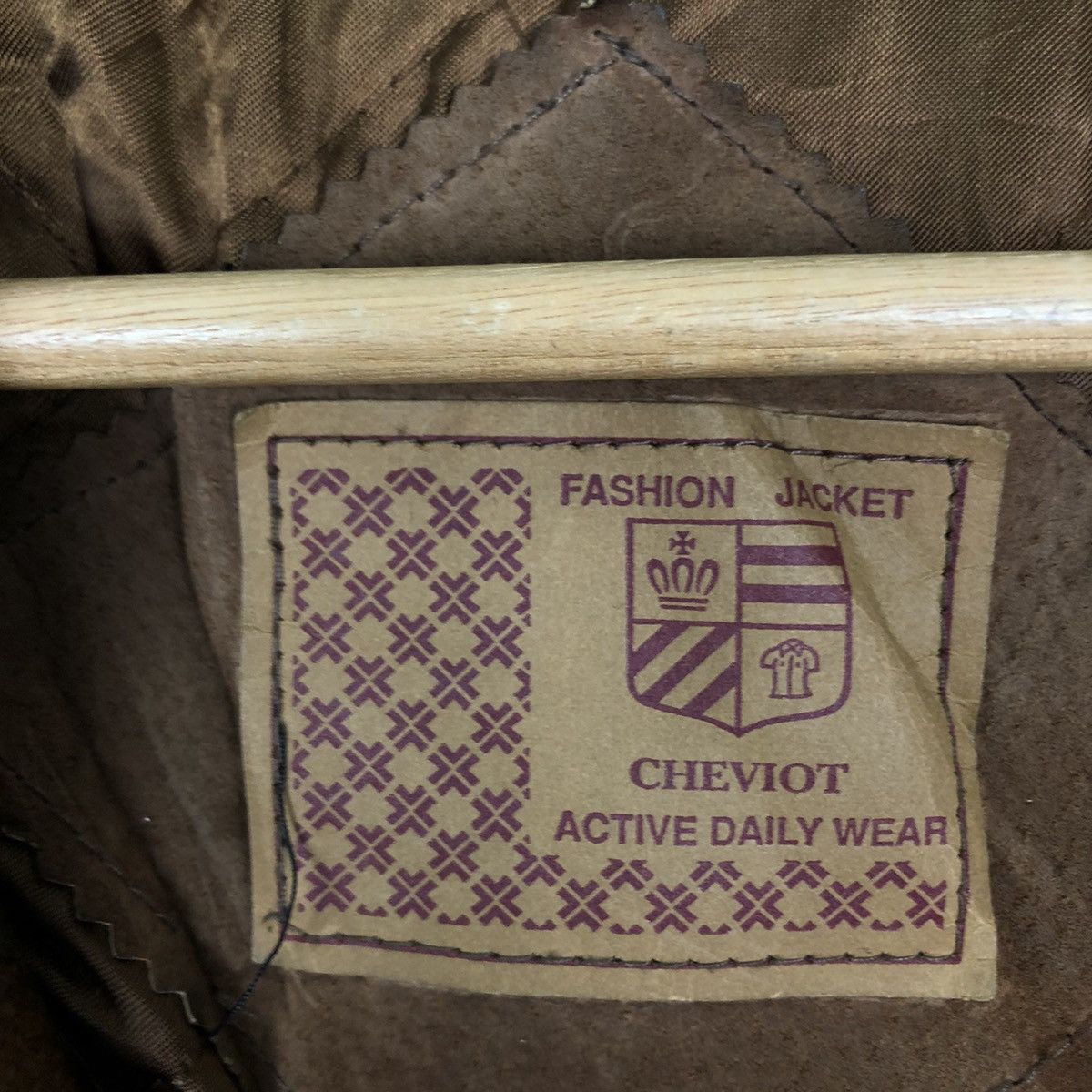Issey Miyake 🔥VINTAGE LEATHER BOMBER JACKET CARGO CHEVIOT JAPAN Size US M / EU 48-50 / 2 - 12 Thumbnail