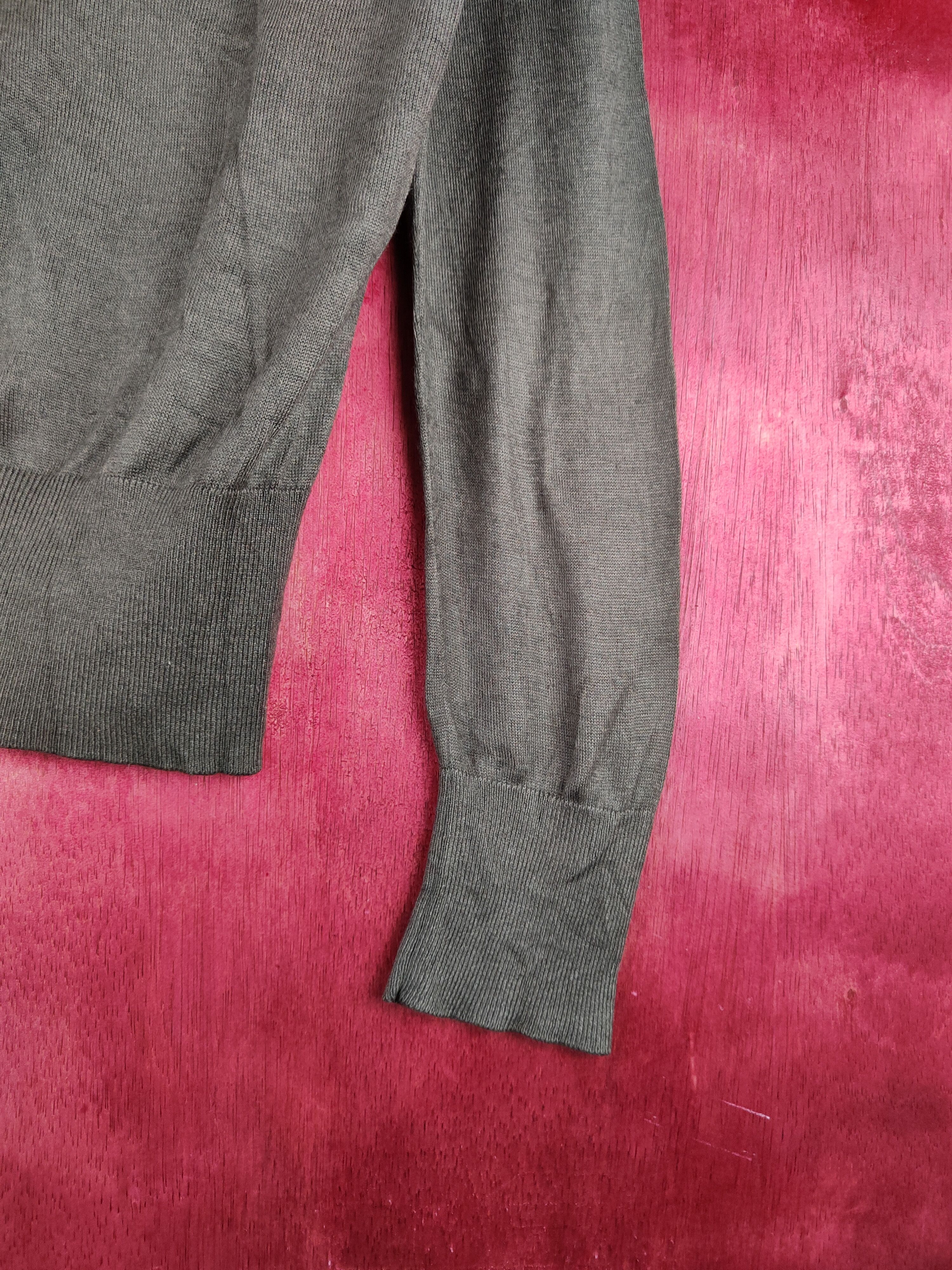 Japanese Brand × Uniqlo Uniqlo Dark Olive Knitwear Cardigan #S1121 Size M / US 6-8 / IT 42-44 - 6 Thumbnail