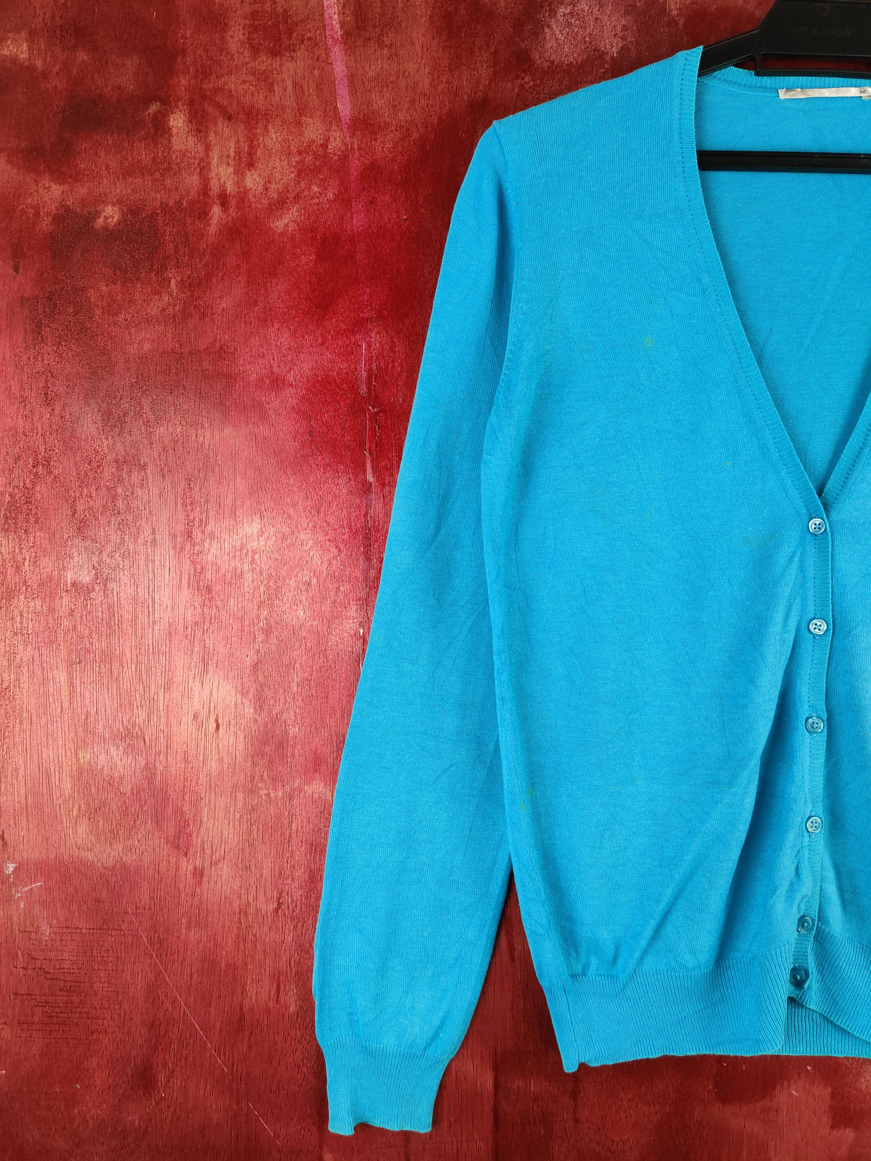 Japanese Brand × Uniqlo Uniqlo Light Blue Knitwear Cardigan #S1122 Size M / US 6-8 / IT 42-44 - 5 Thumbnail
