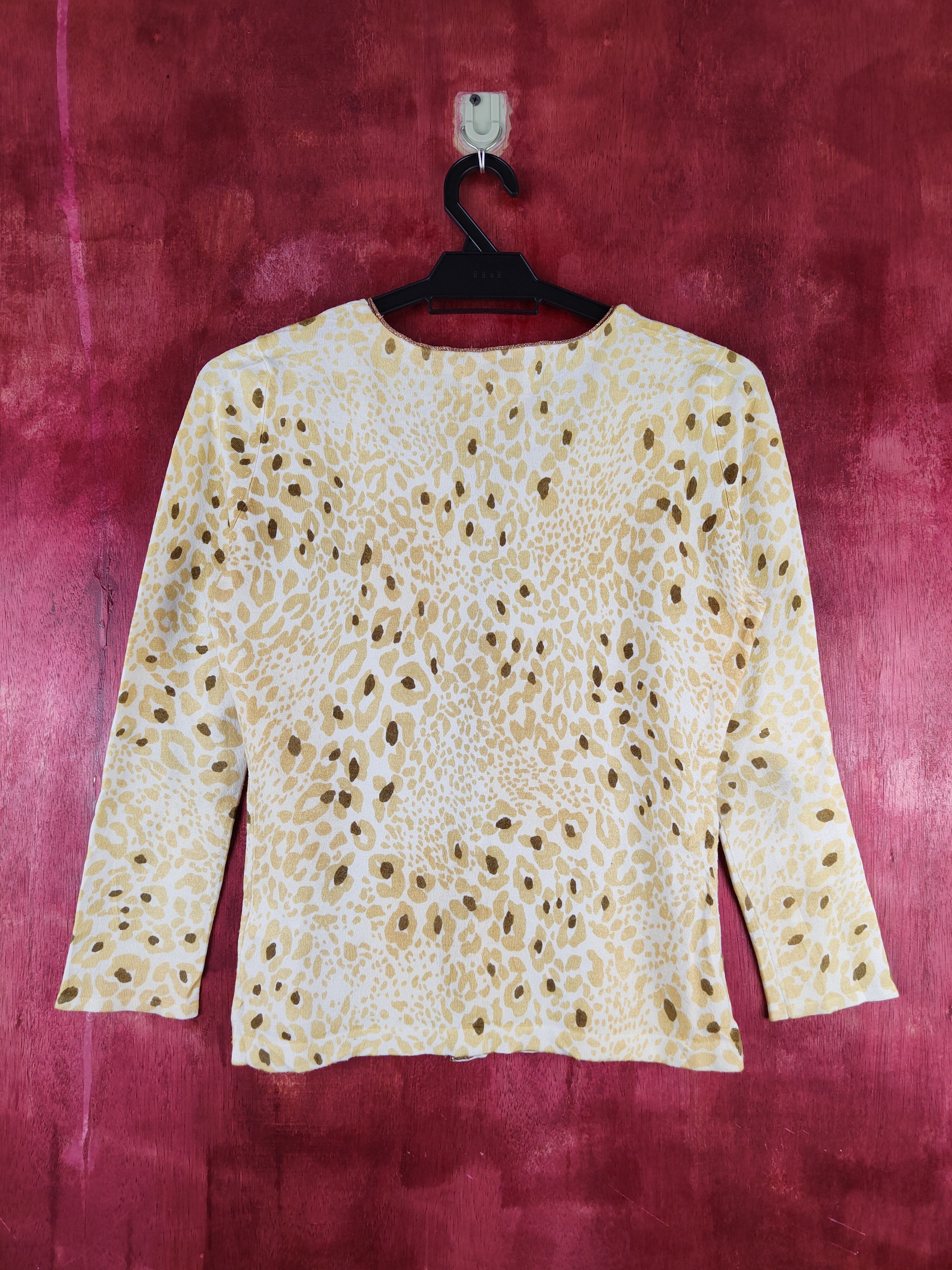 Japanese Brand × Michel Klein Michel Klein Mustard Knitwear Cardigan #S1124 Size S / US 4 / IT 40 - 7 Thumbnail