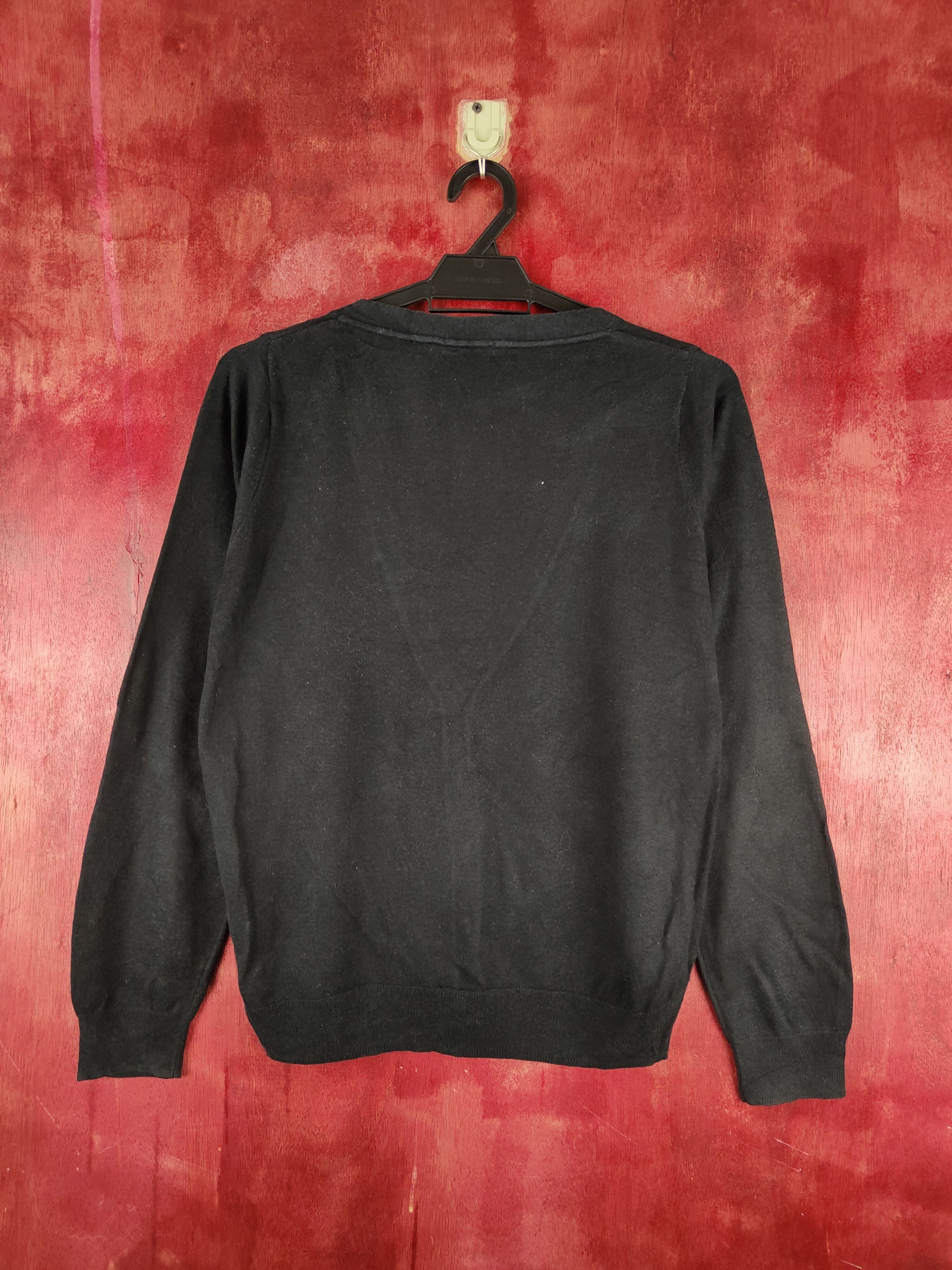 Japanese Brand Japanese Brand Black Knitwear Cardigan #S1131 Size L / US 10 / IT 46 - 7 Thumbnail