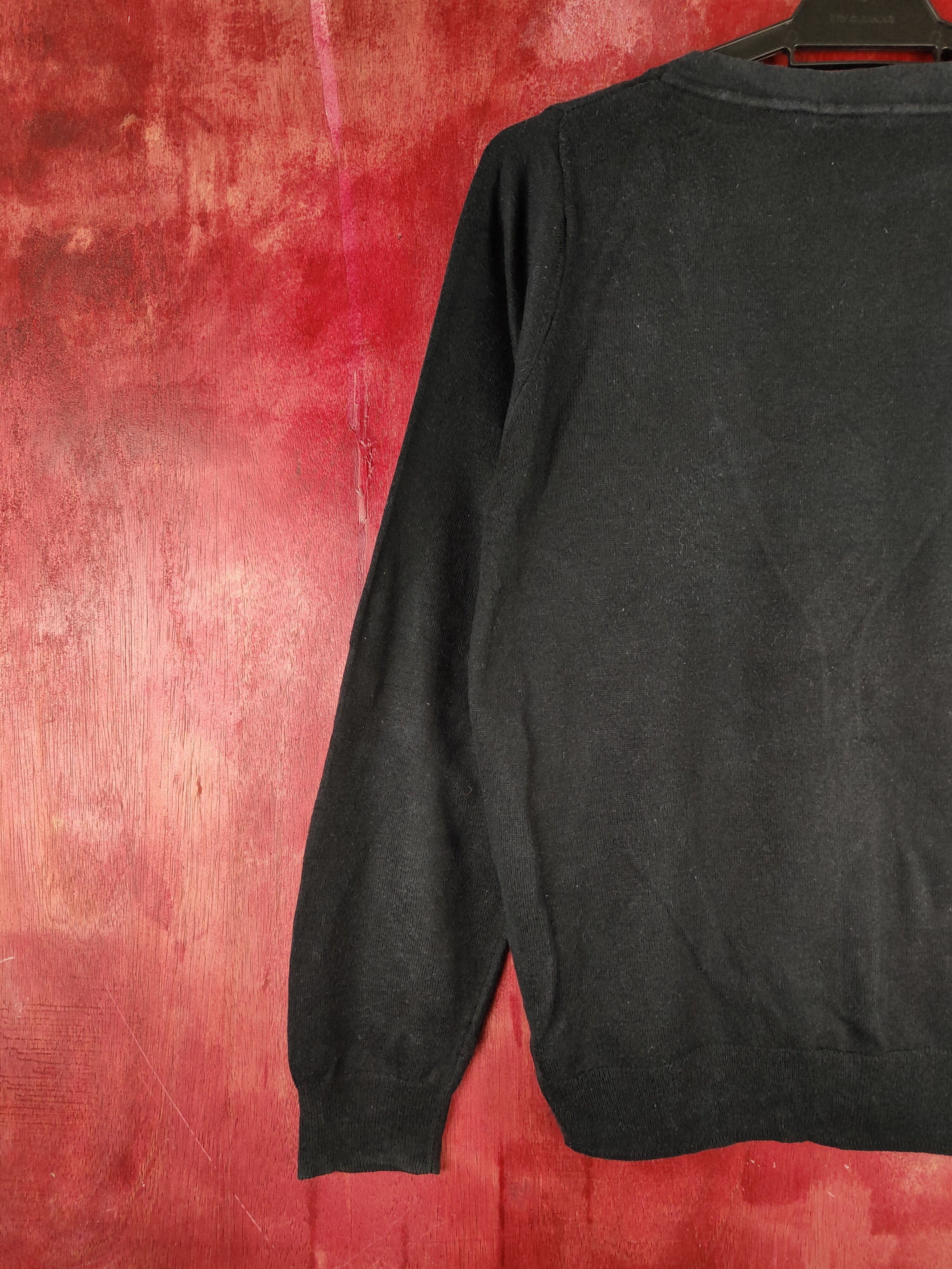 Japanese Brand Japanese Brand Black Knitwear Cardigan #S1131 Size L / US 10 / IT 46 - 8 Thumbnail