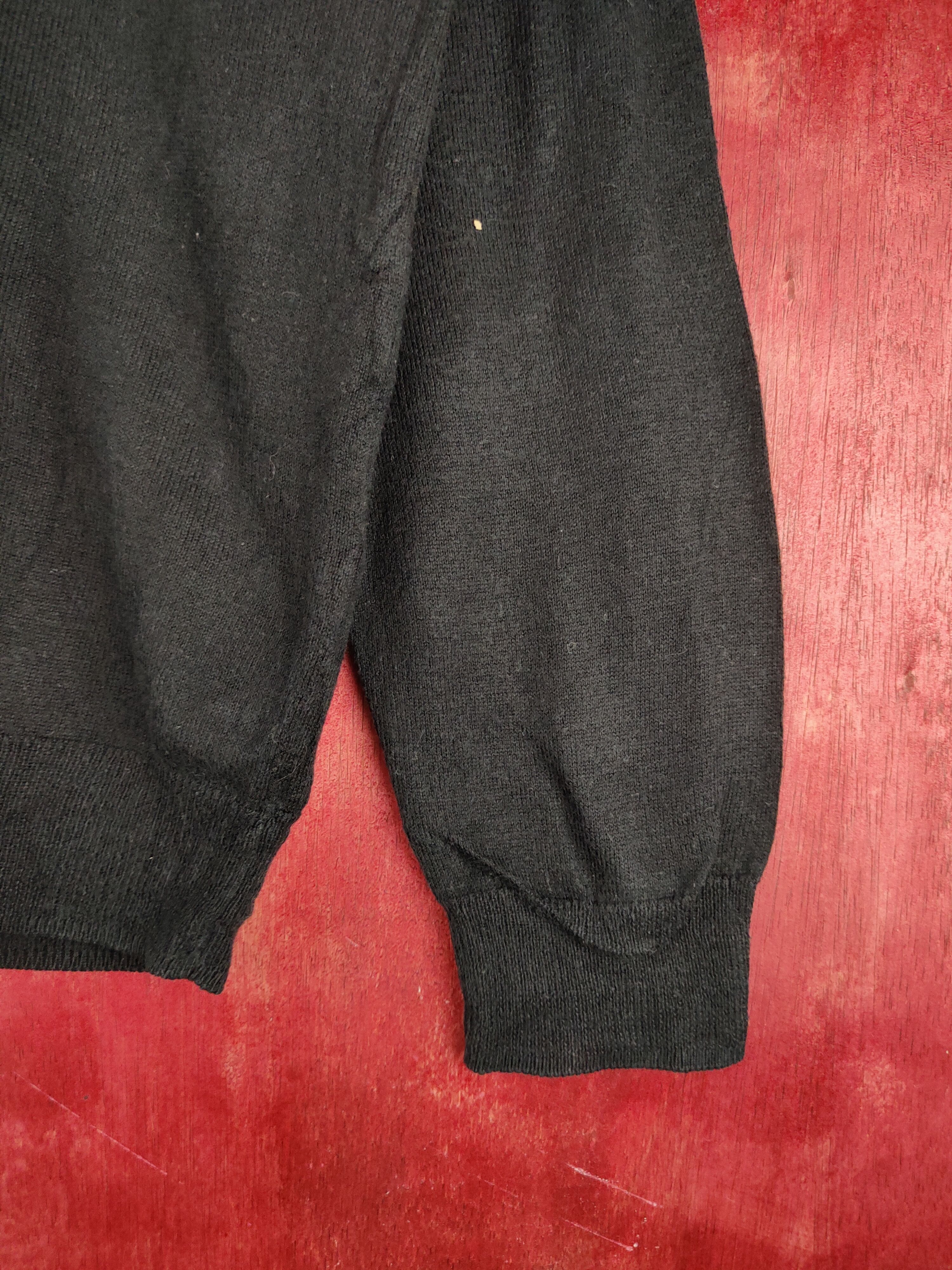 Japanese Brand Japanese Brand Black Knitwear Cardigan #S1131 Size L / US 10 / IT 46 - 6 Thumbnail