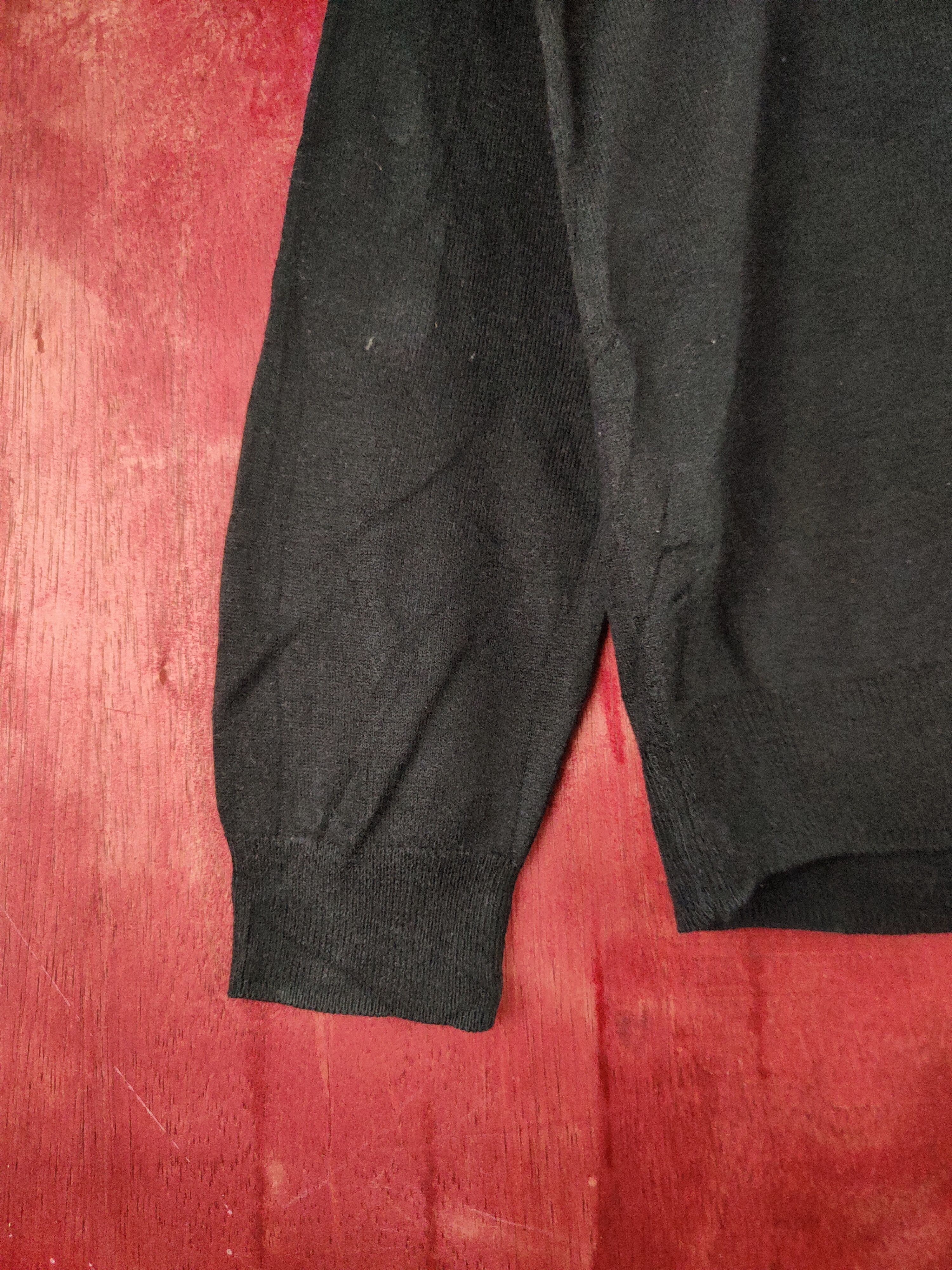 Japanese Brand Japanese Brand Black Knitwear Cardigan #S1131 Size L / US 10 / IT 46 - 4 Thumbnail