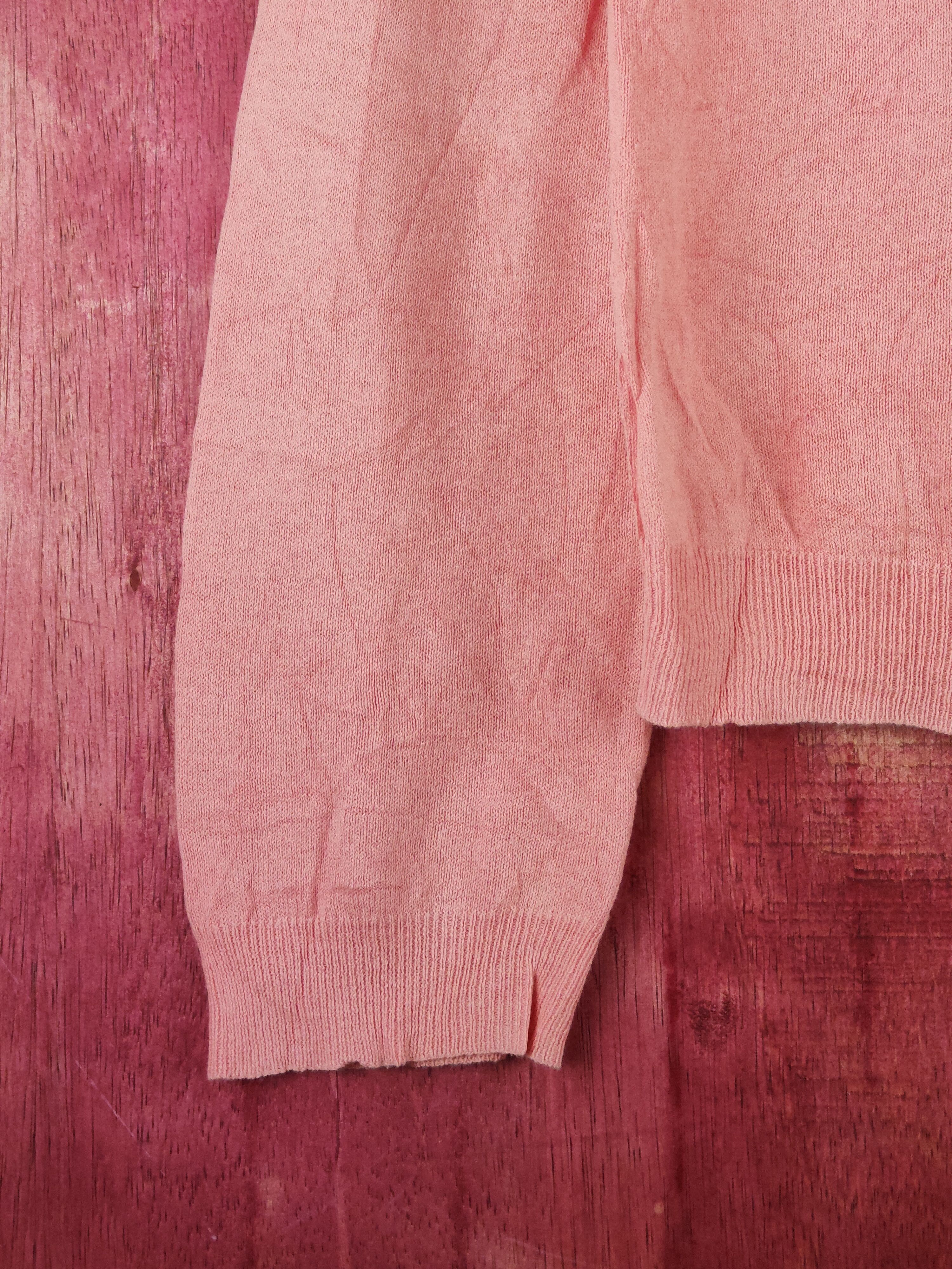 Japanese Brand Earth Music & Ecology Peach Knitwear Cardigan #S1132 Size M / US 6-8 / IT 42-44 - 4 Thumbnail