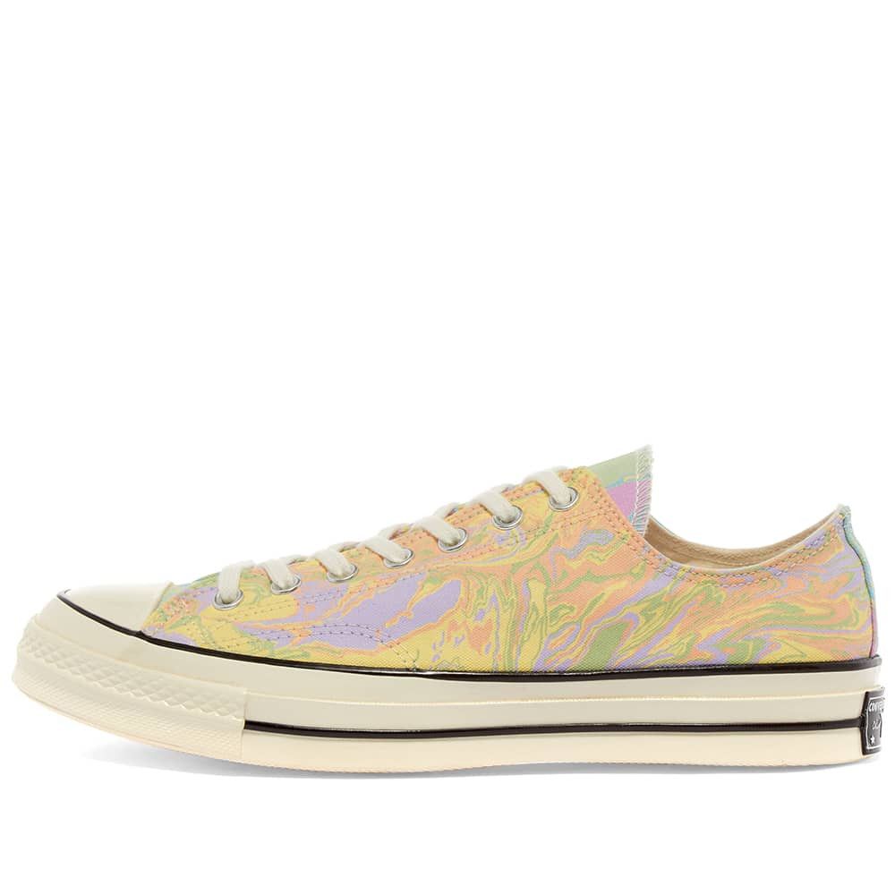 Converse RARE PASTEL PSYCHEDELIC MARBLE CHUCK TAYLOR CANVAS SNEAKERS Size US 12 / EU 45 - 7 Thumbnail