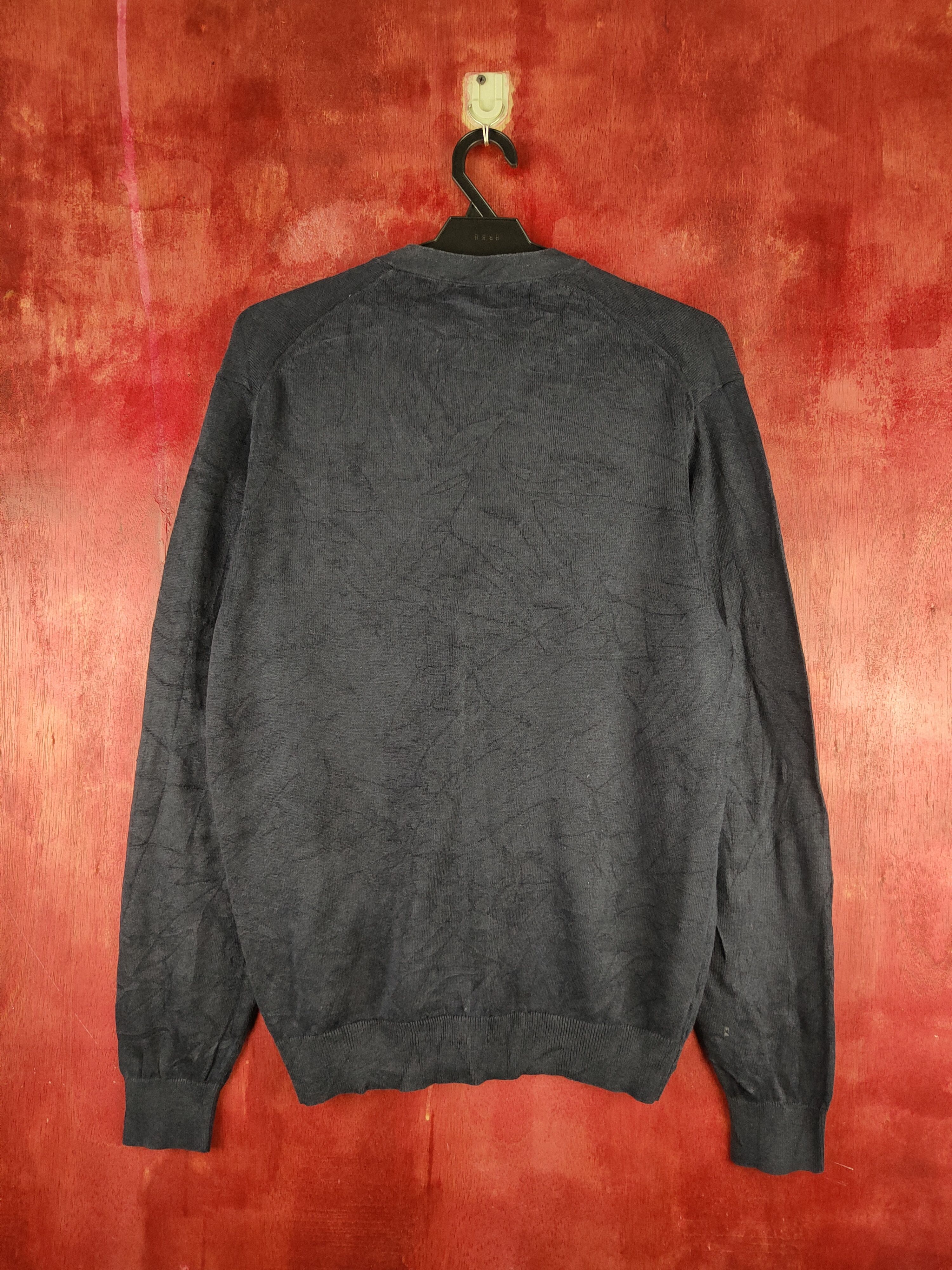 Japanese Brand × Uniqlo Uniqlo Navy Faded Knitwear Cardigan #S1134 Size US L / EU 52-54 / 3 - 7 Thumbnail